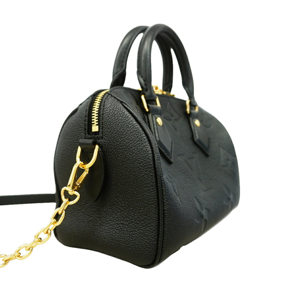 Louis Vuitton Noir Handbag (Pre-Owned)