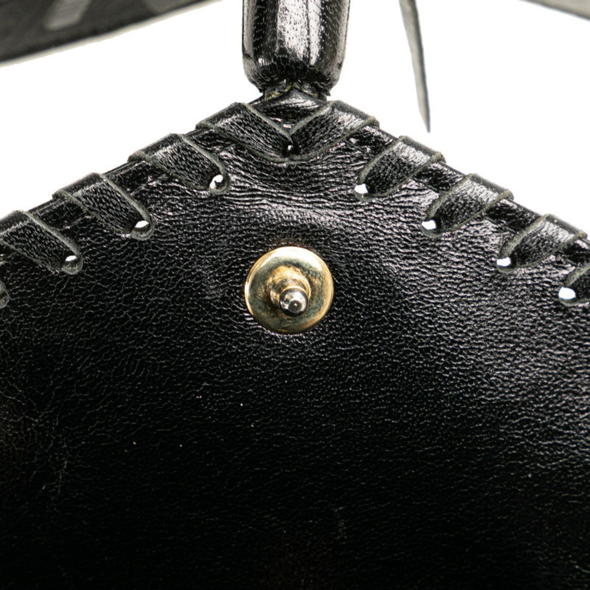 Saint Laurent Black Leather Shoulder Bag (Pre-Owned)
