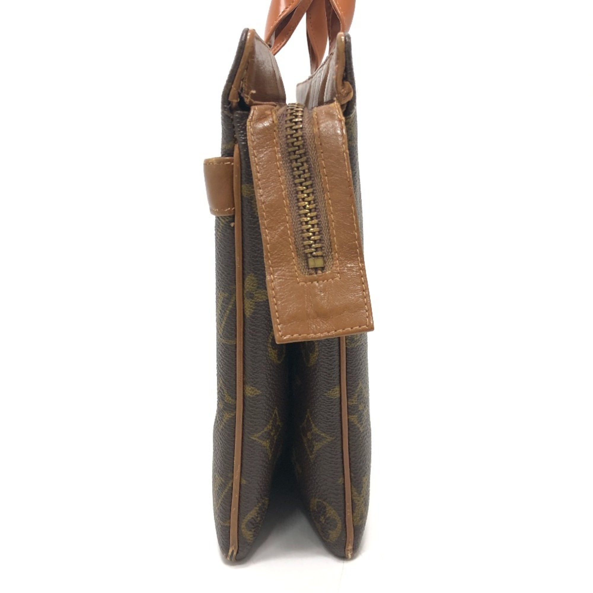 Louis Vuitton Brown Monogram Handbag (Pre-Owned)