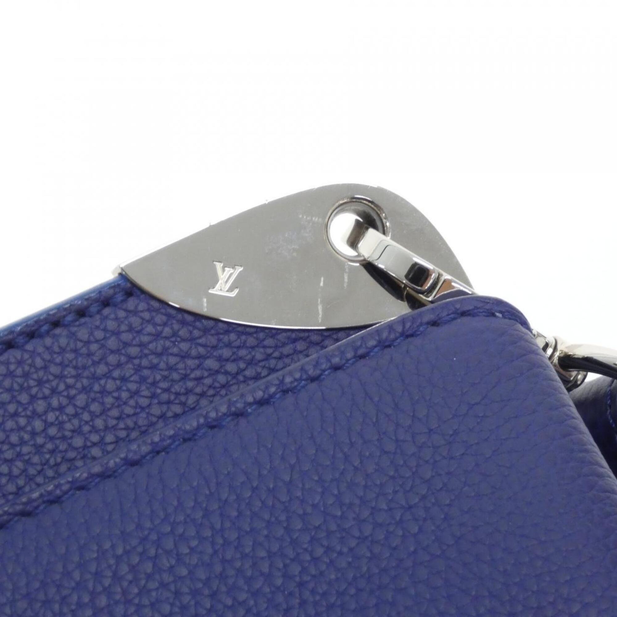 Louis Vuitton Blue Leather Handbag (Pre-Owned)