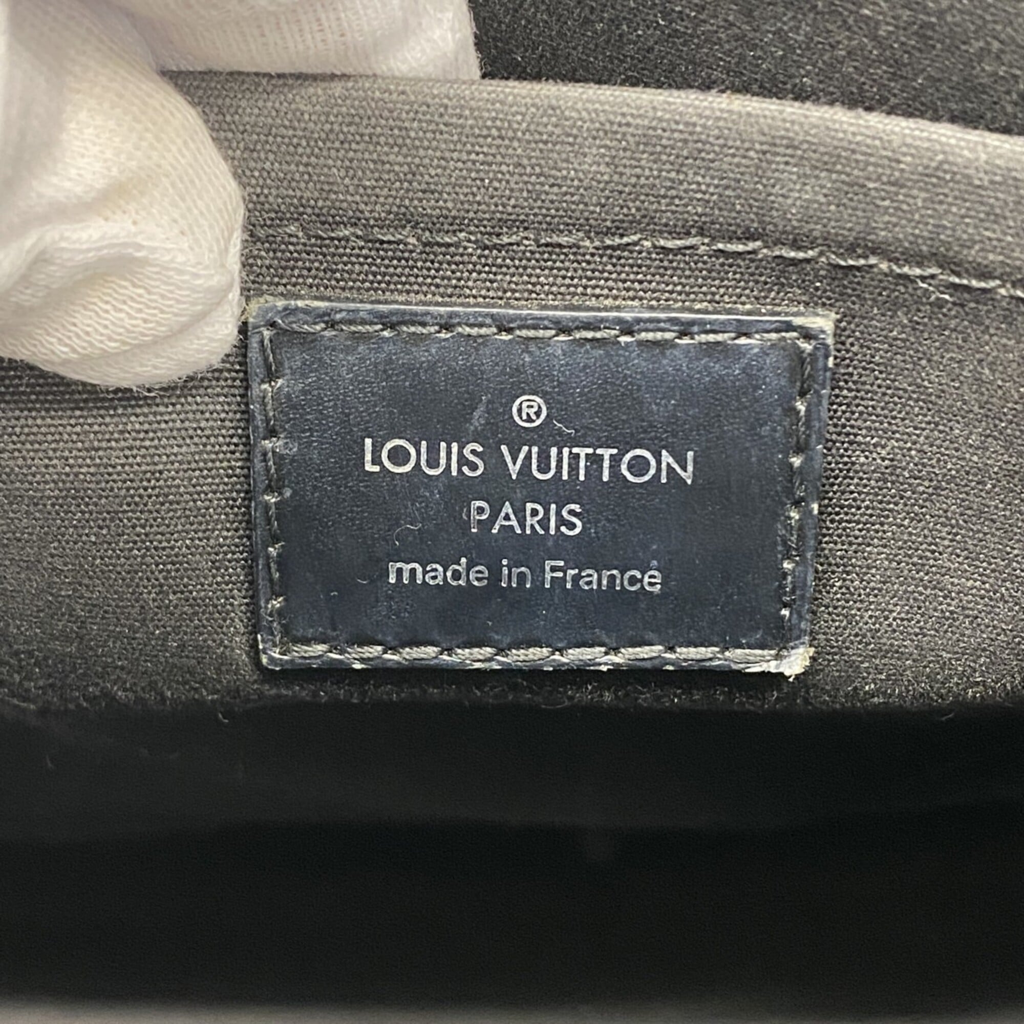 Louis Vuitton Noir Tote Bag (Pre-Owned)
