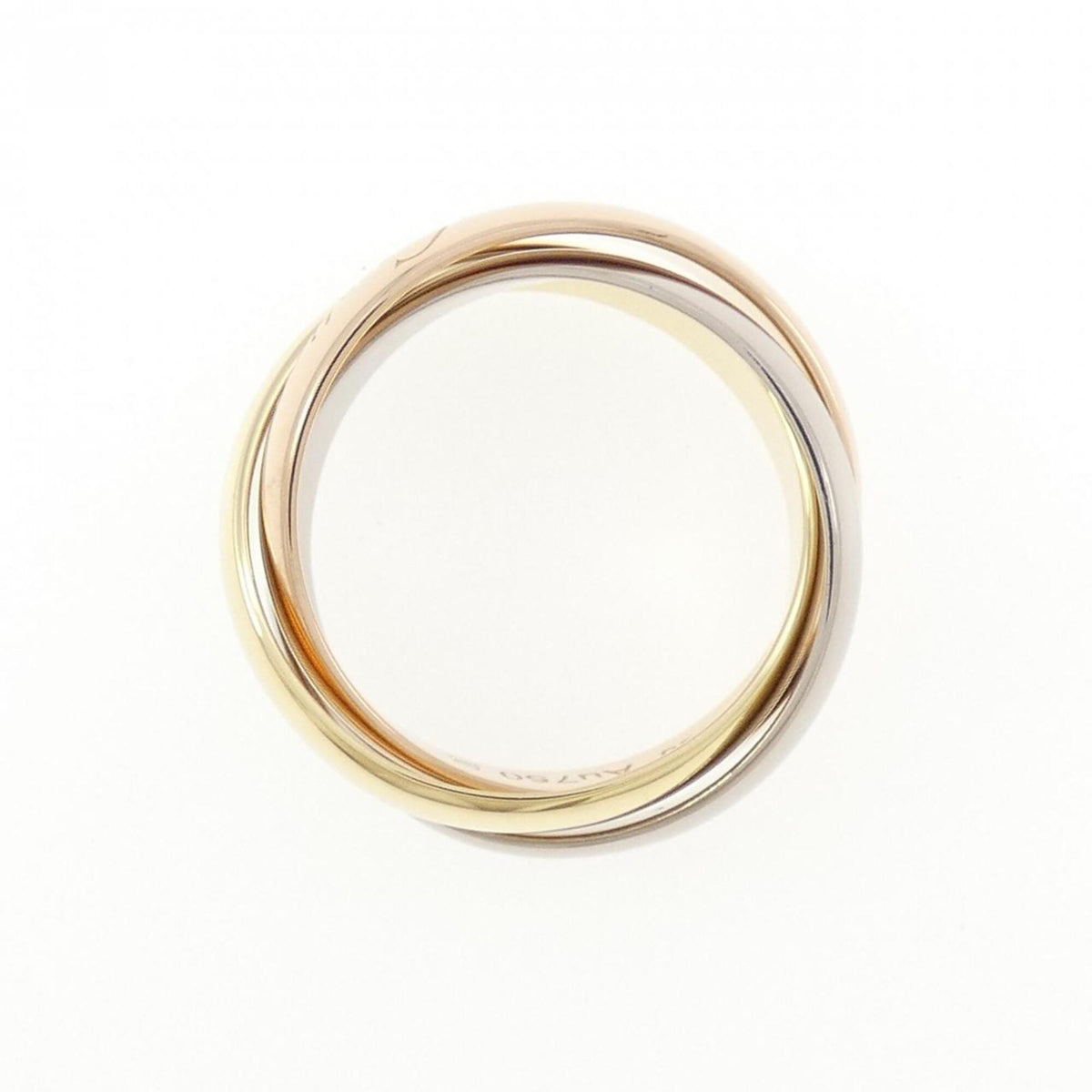 Cartier Pink Gold White Gold Yellow Gold Yellow Gold (18K) Pink Gold (18K) White Gold (18K) Band Ring (Pre-Owned)