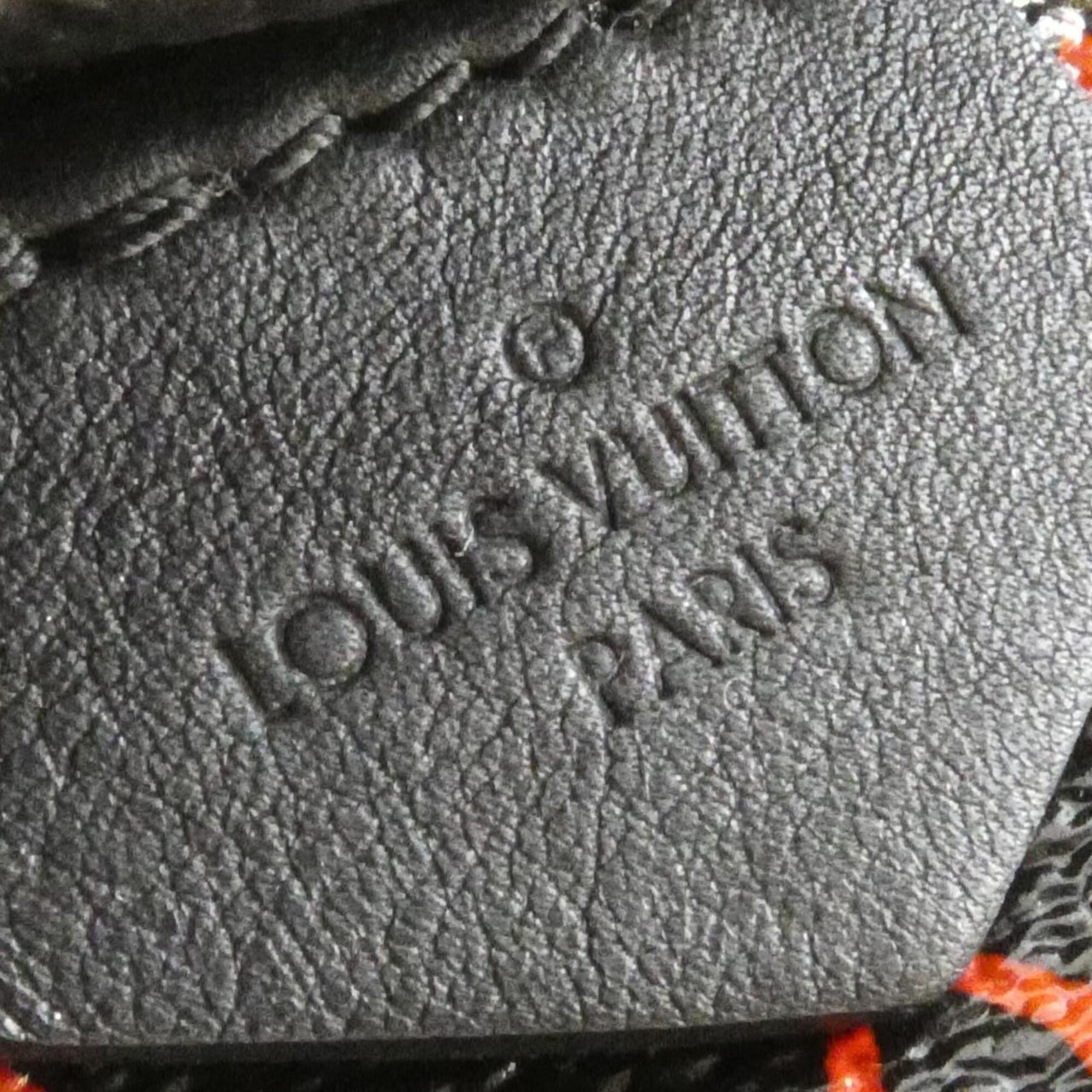 Louis Vuitton Black Rouge Coated Canvas Backpack (Pre-Owned)