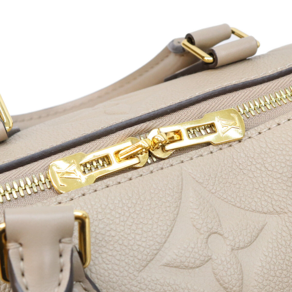 Louis Vuitton Beige Monogram Empreinte Boston Bag (Pre-Owned)