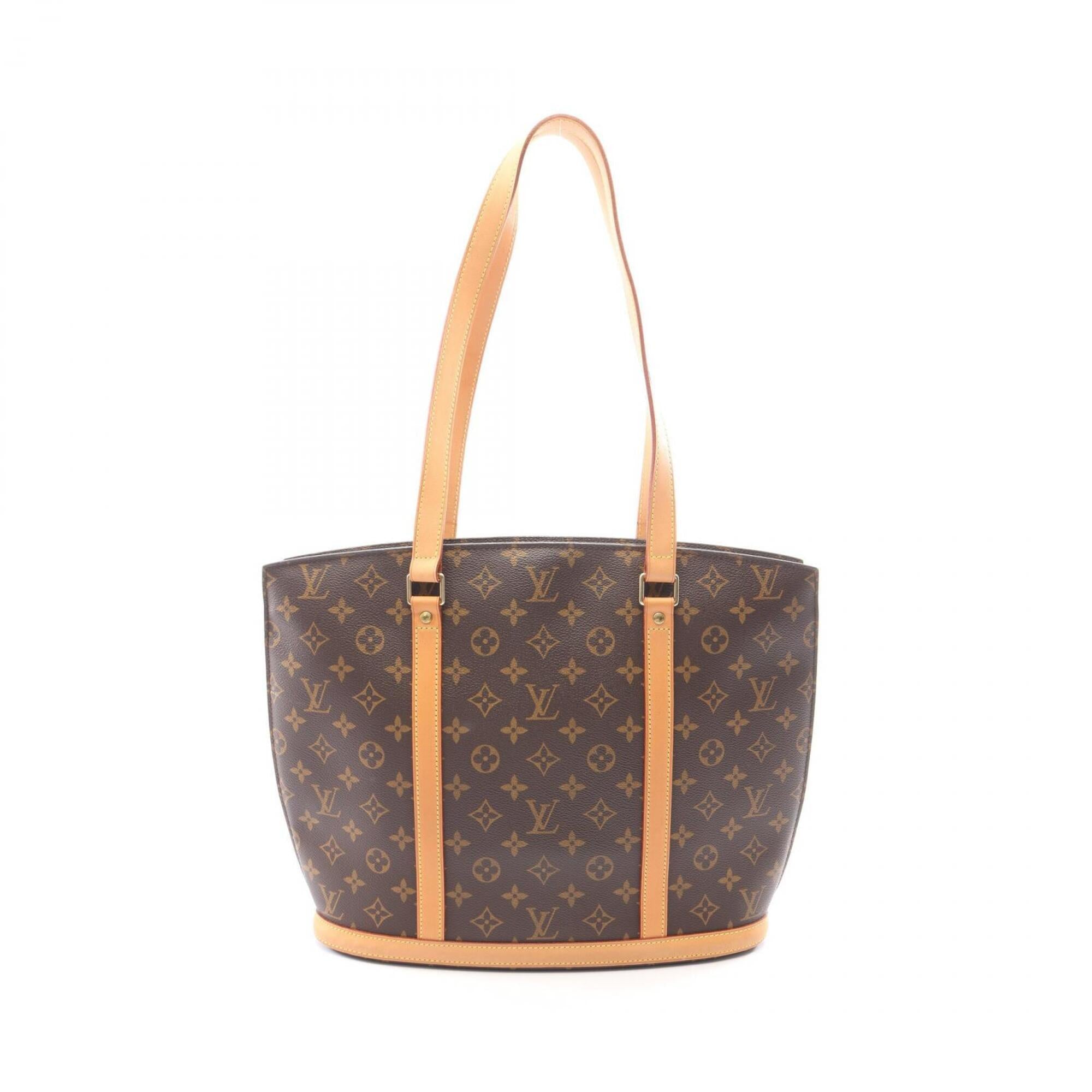 Louis Vuitton Brown Pvc Leather Handbag Shoulder Bag (Pre-Owned)