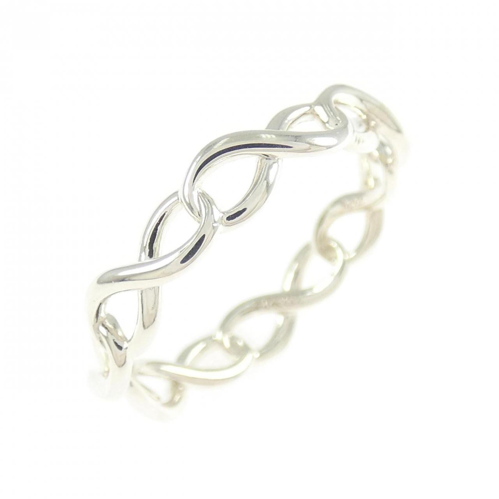 Tiffany Silver 925 Band Ring (Pre-Owned)