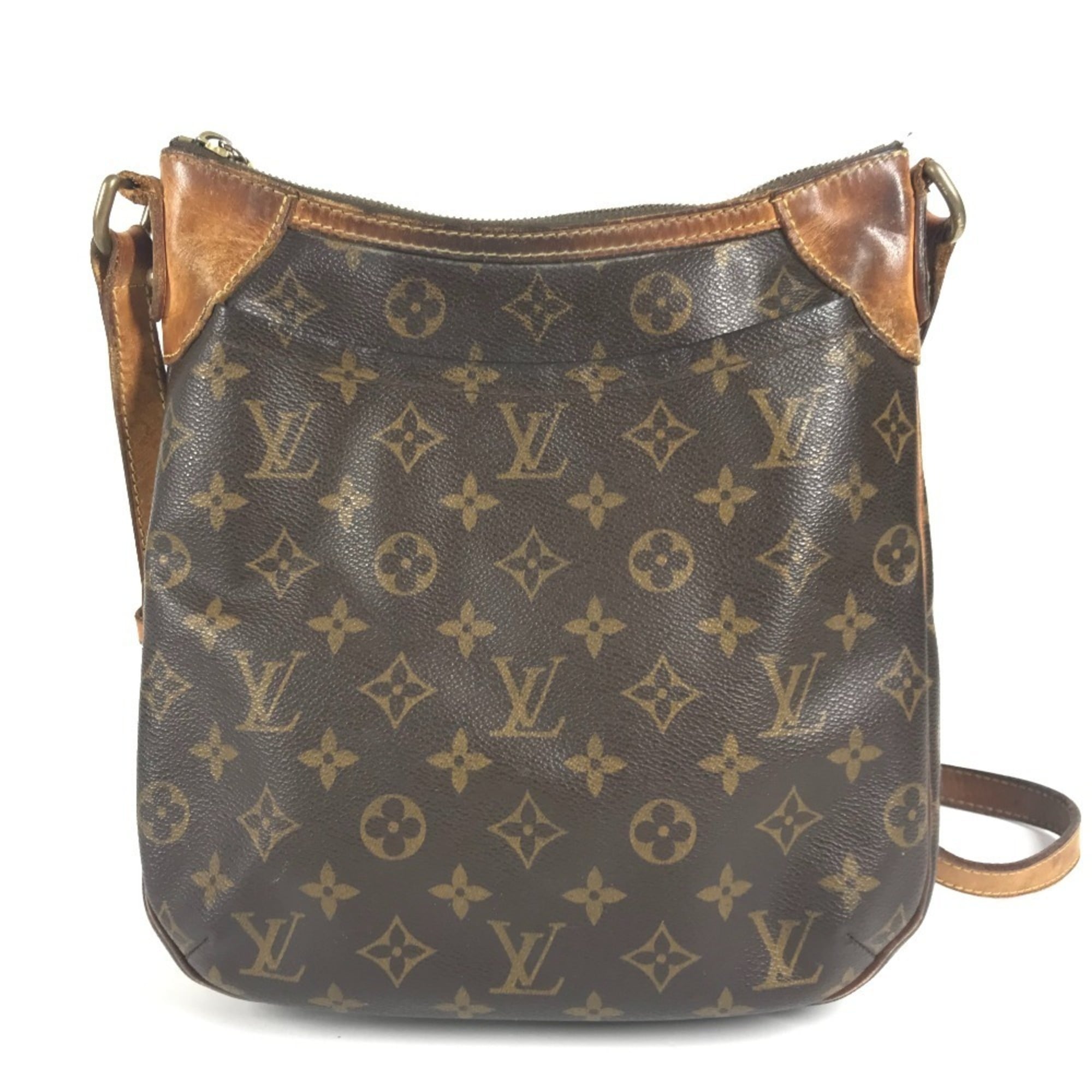 Louis Vuitton Brown Galle Monogram Monogram Pochette Shoulder Bag (Pre-Owned)