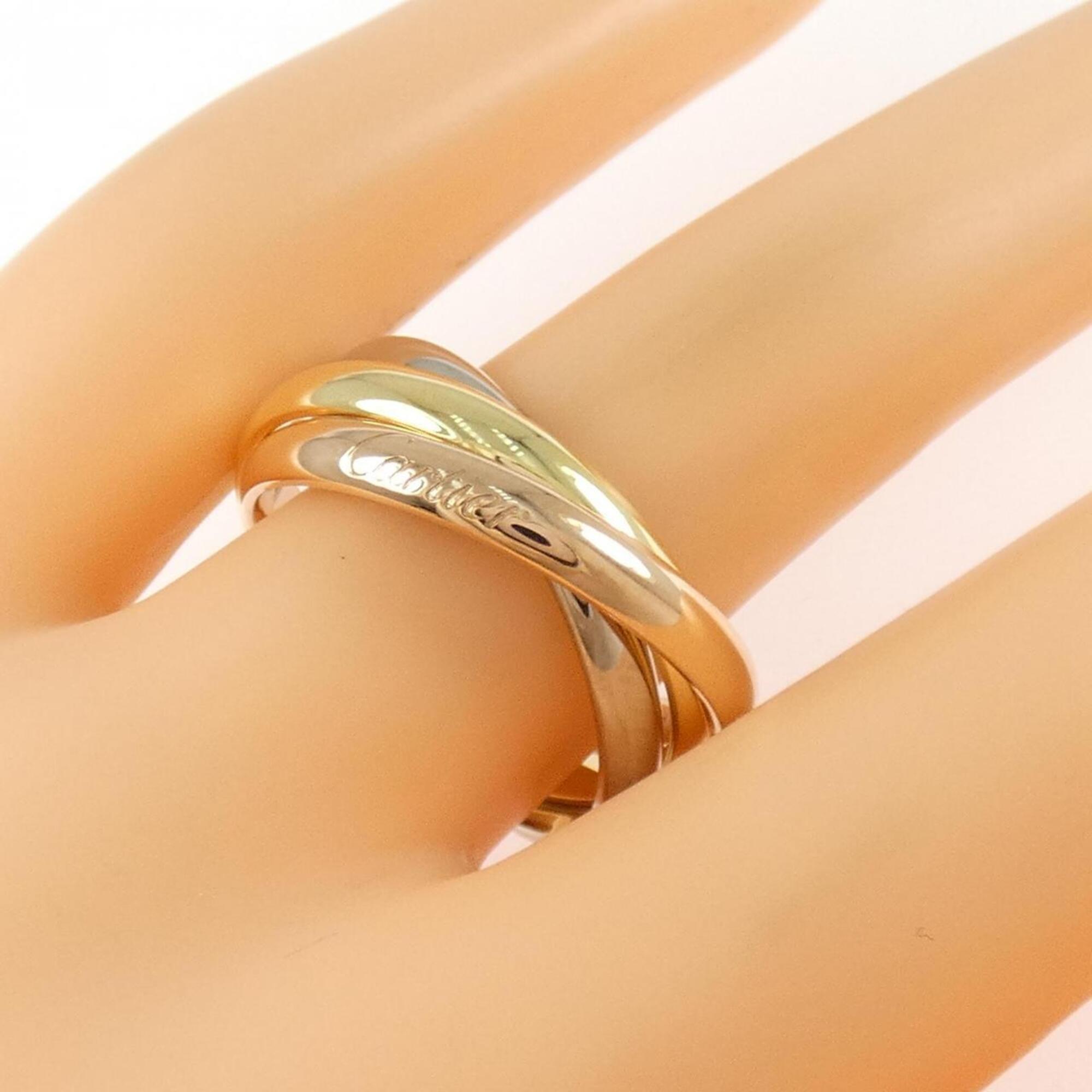Cartier Yellow Gold (18K) Pink Gold (18K) White Gold (18K) Band Ring (Pre-Owned)