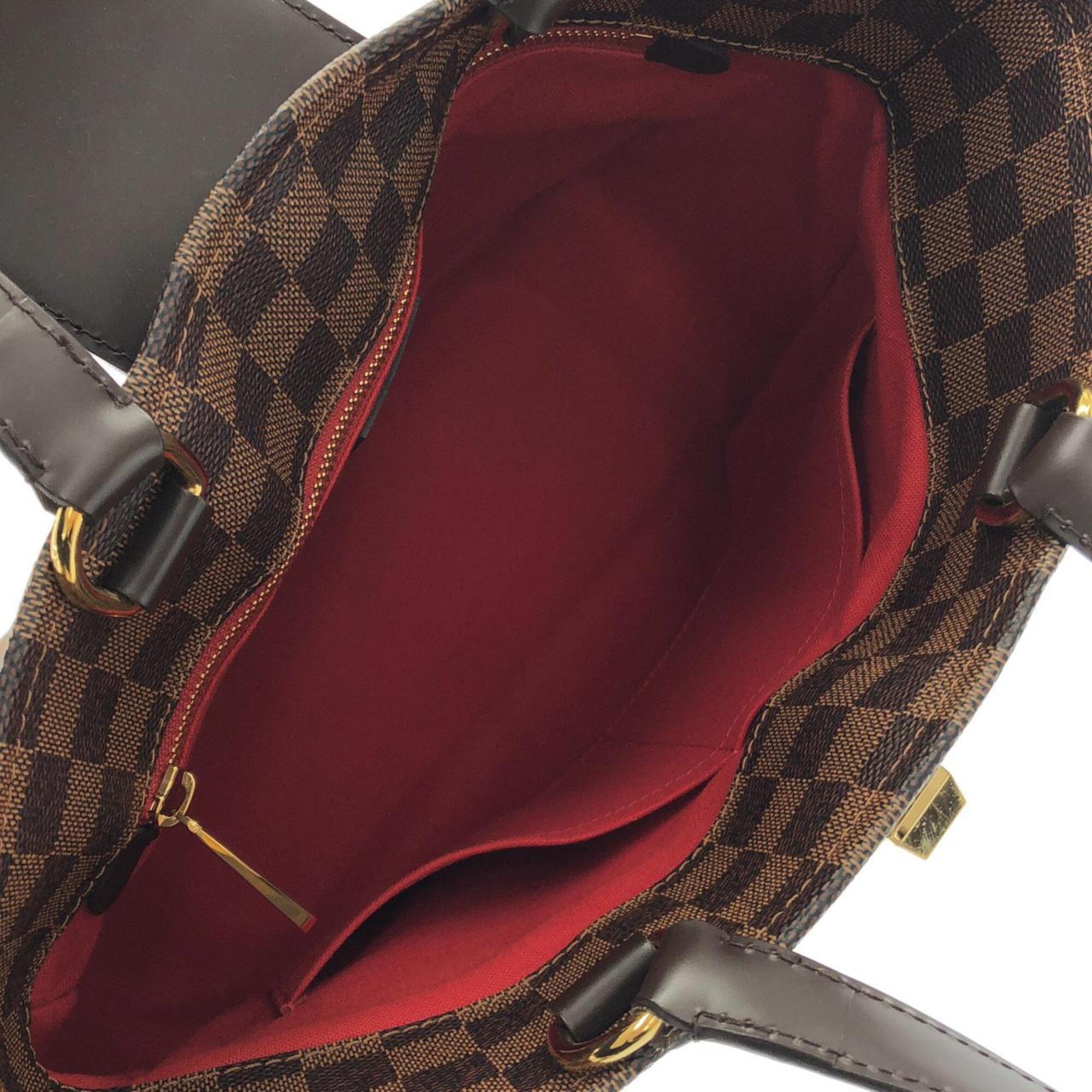 Louis Vuitton Ebene Coated Canvas Handbag (Pre-Owned)