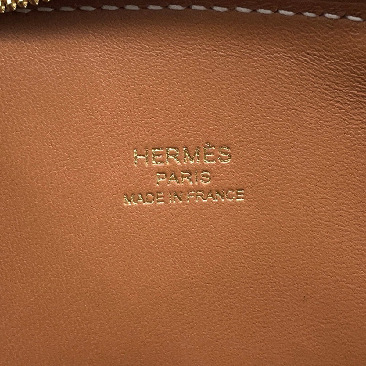 Hermes Bolide Gold Handbag (Pre-Owned)