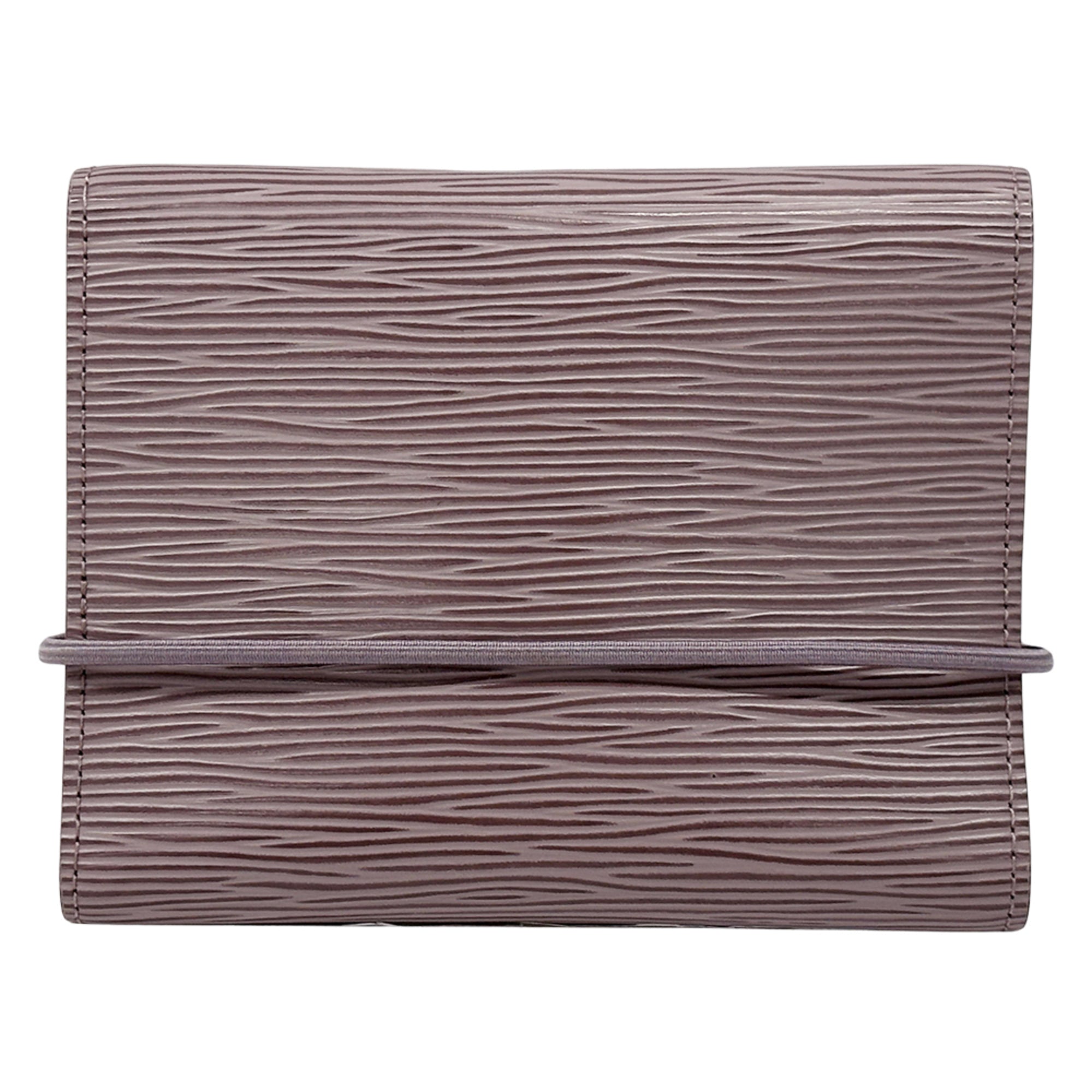 Louis Vuitton Purple Epi Leather Wallet (Bi-Fold) (Pre-Owned)