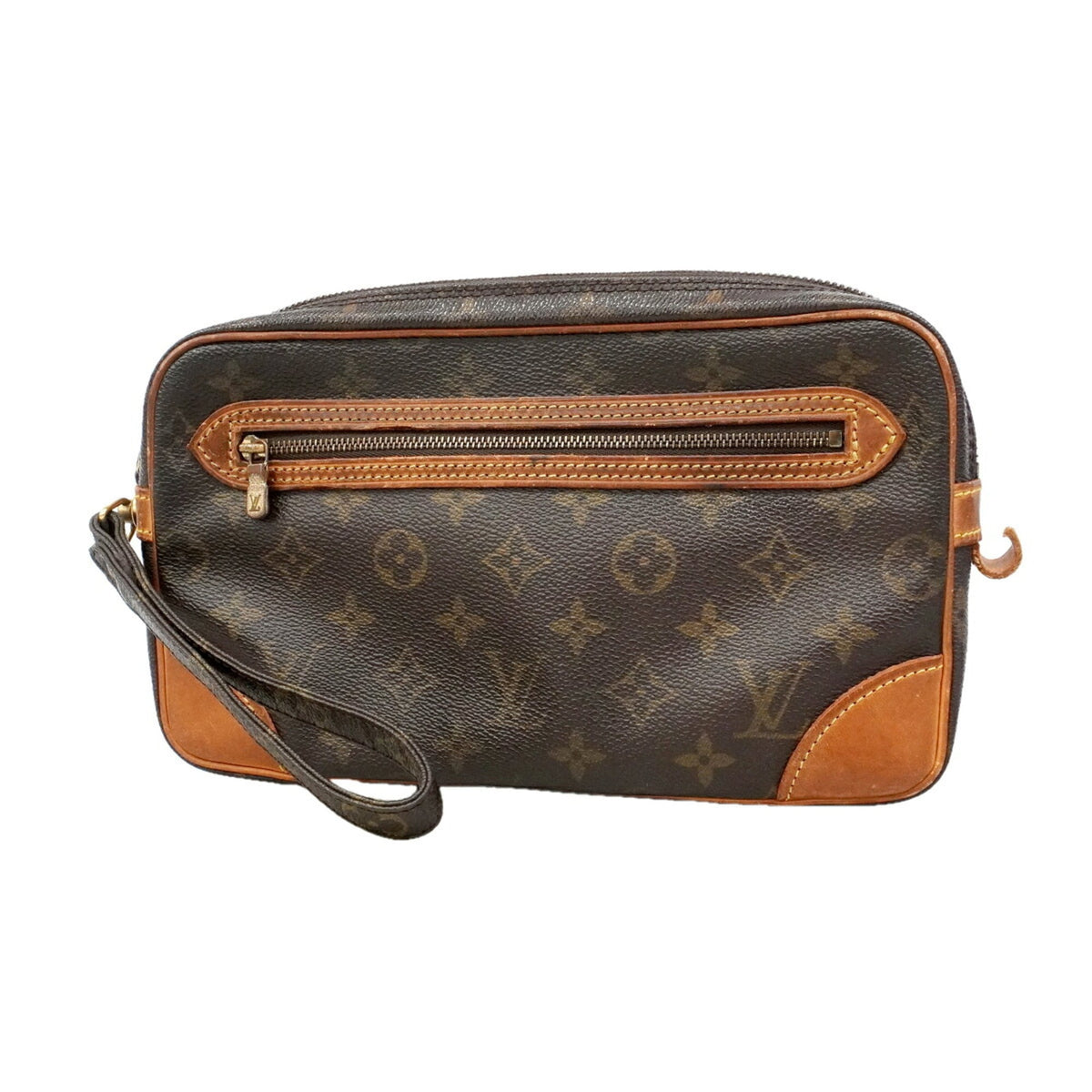 Louis Vuitton Brown Clutch Bag (Pre-Owned)