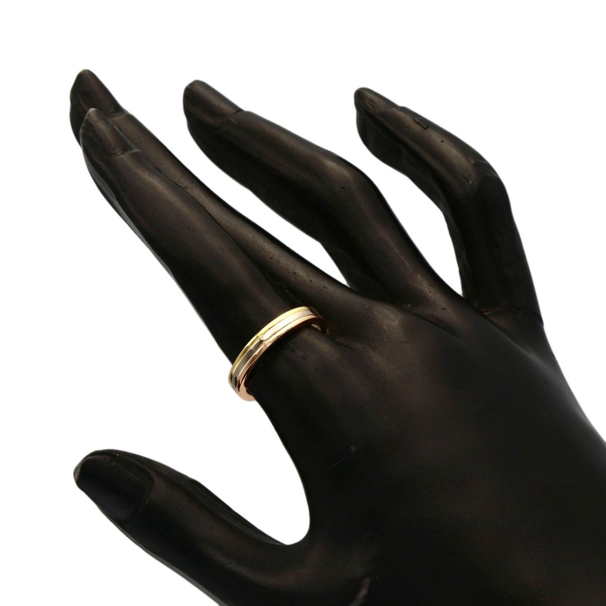 Cartier Yellow Gold (18K) Pink Gold (18K) White Gold (18K) Band Ring (Pre-Owned)