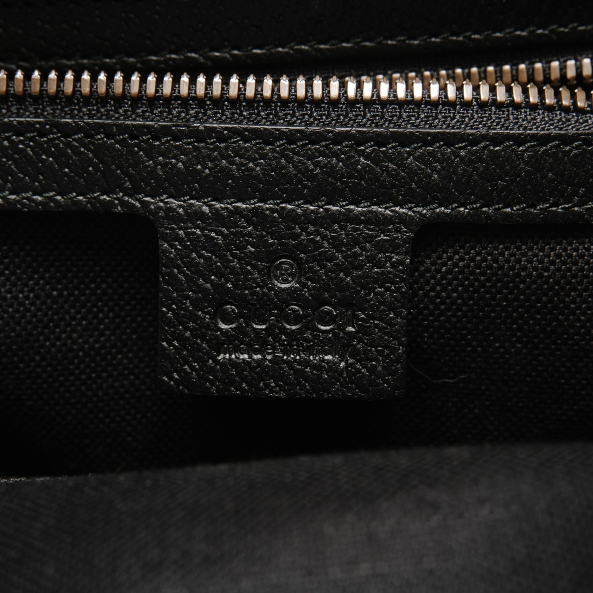 Gucci Beige Wool Leather Backpack (Pre-Owned)