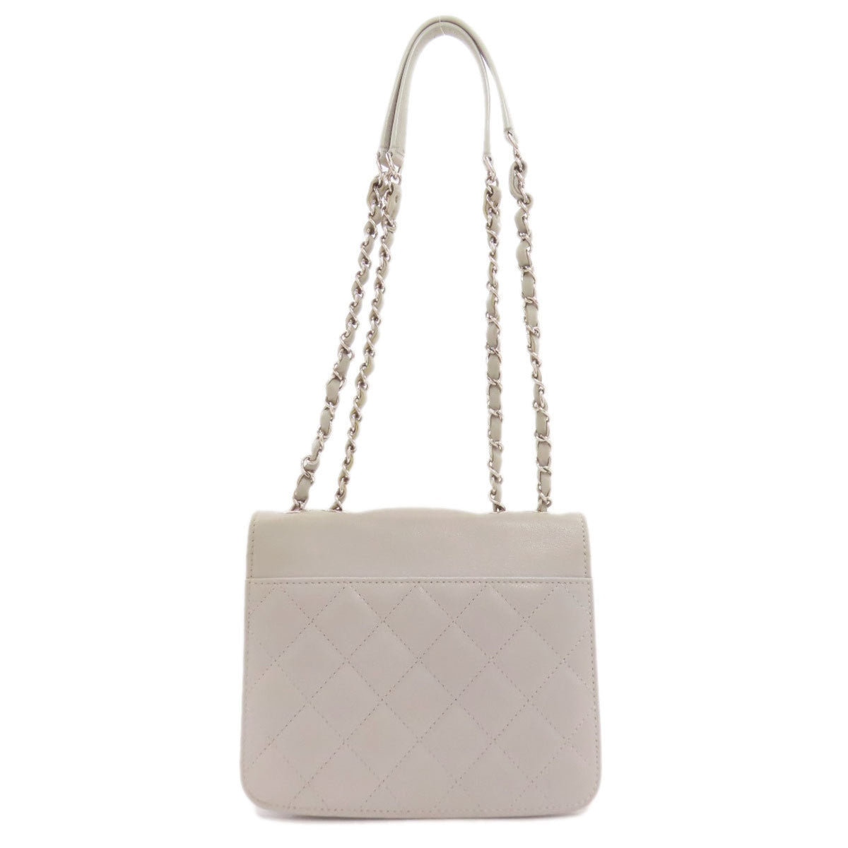Chanel Gray Shoulder Bag (Pre-Owned)