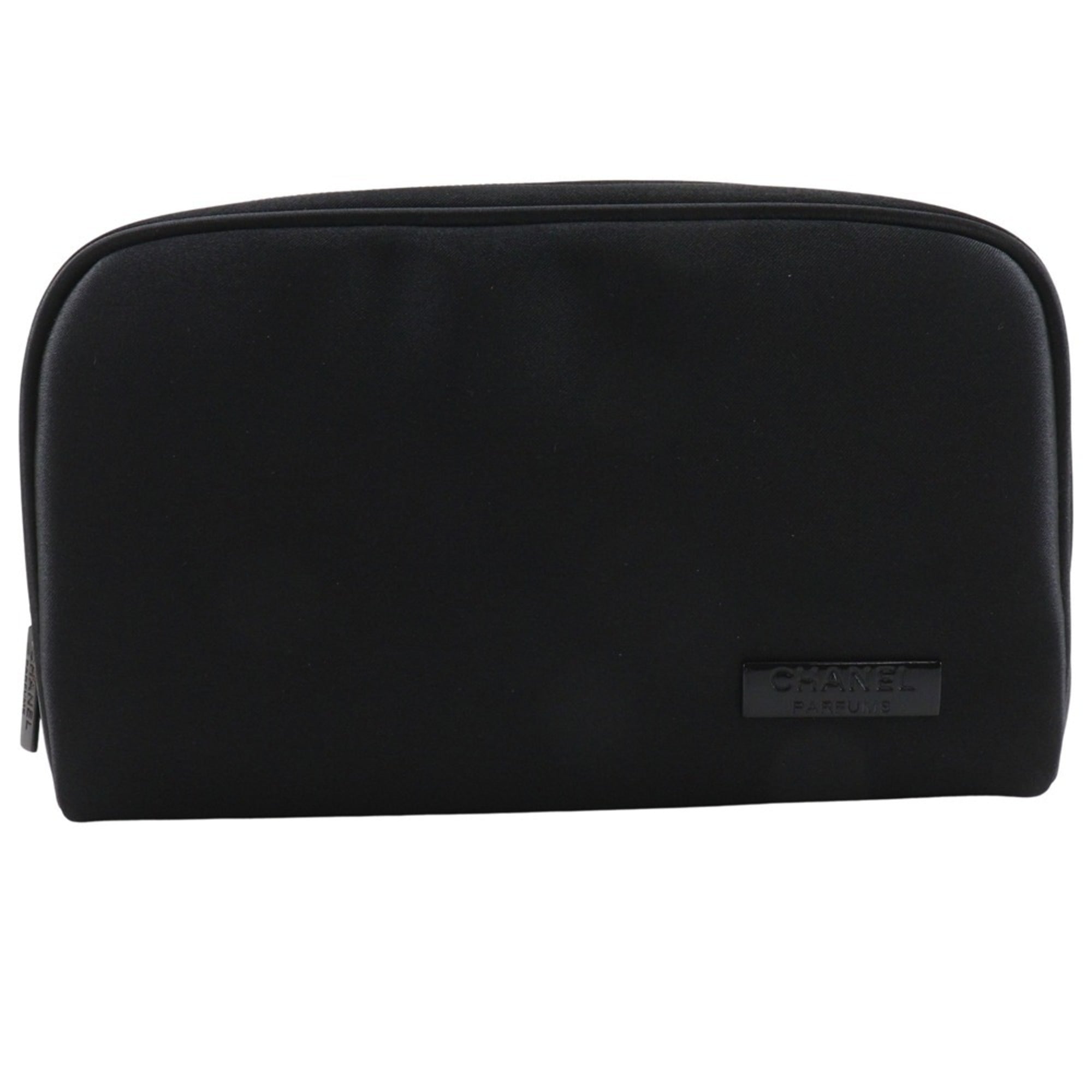Chanel Black Nylon Pouch (Pre-Owned)