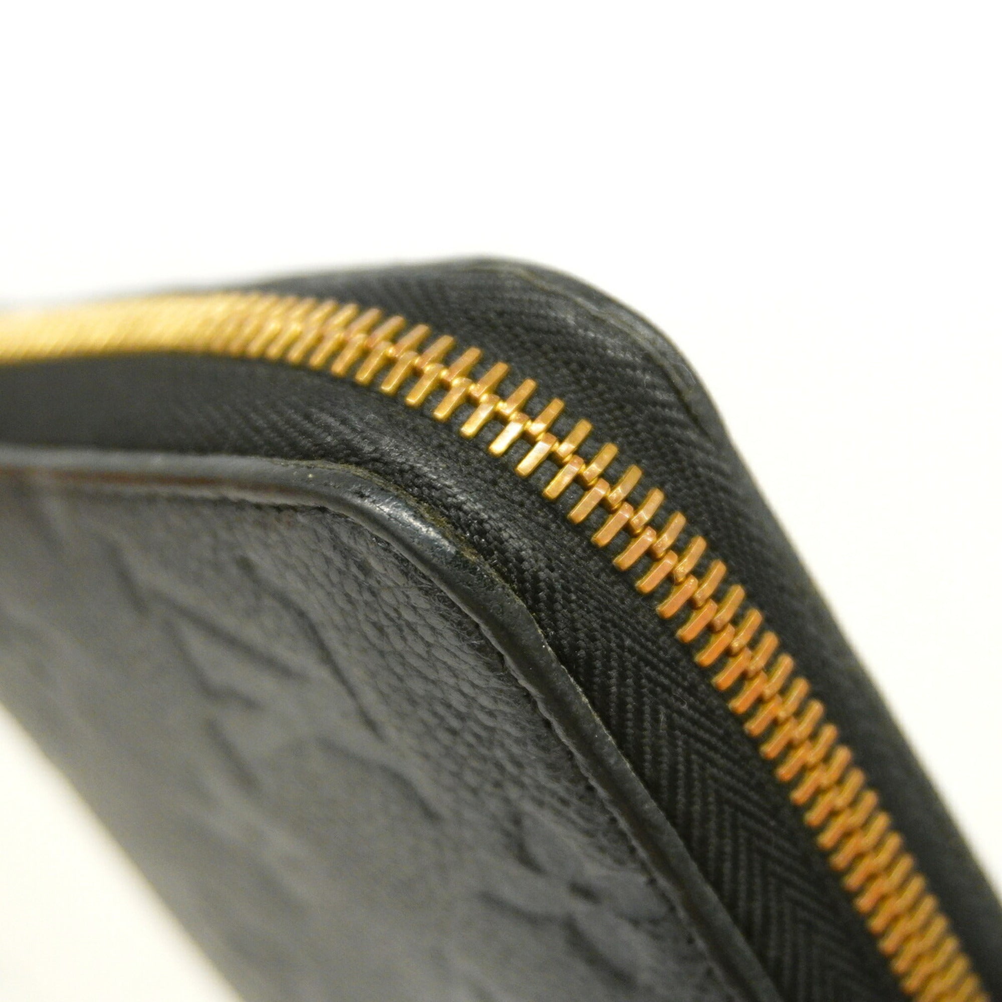 Louis Vuitton Noir Long Wallet (Bi-Fold) (Pre-Owned)