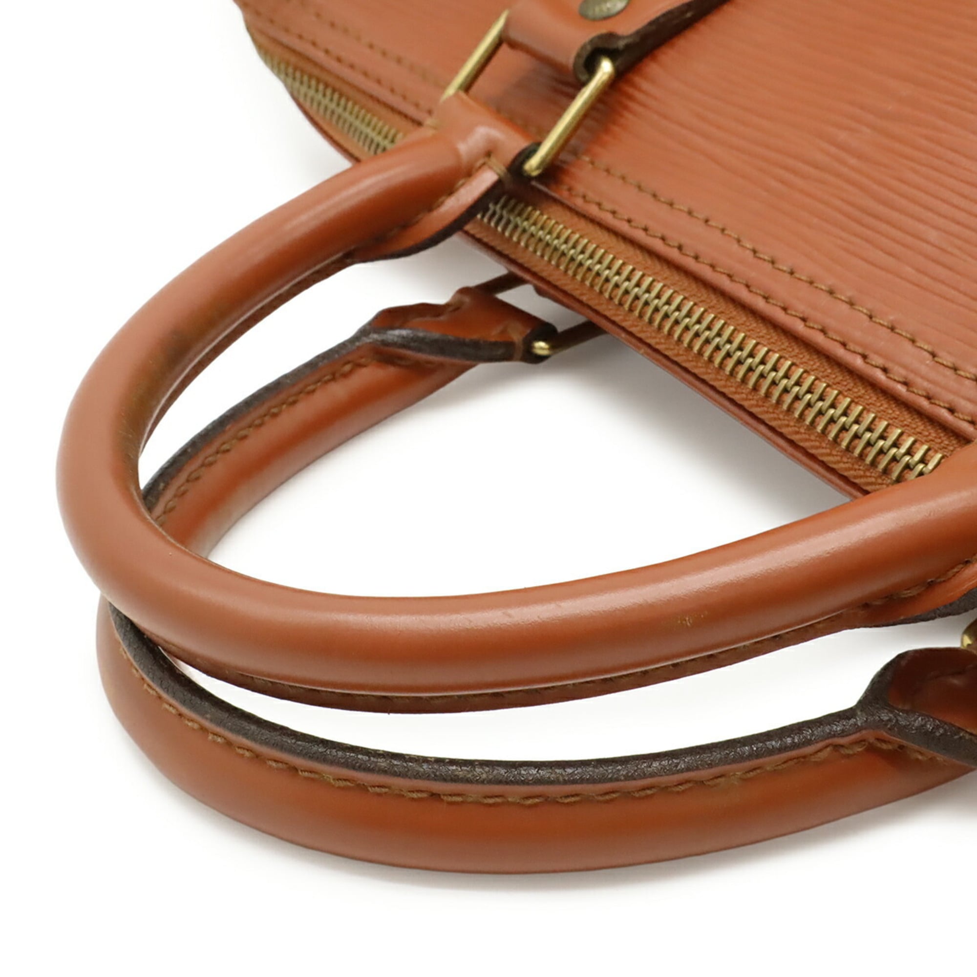 Louis Vuitton Epi Kenyan Brown Epi Leather Handbag (Pre-Owned)
