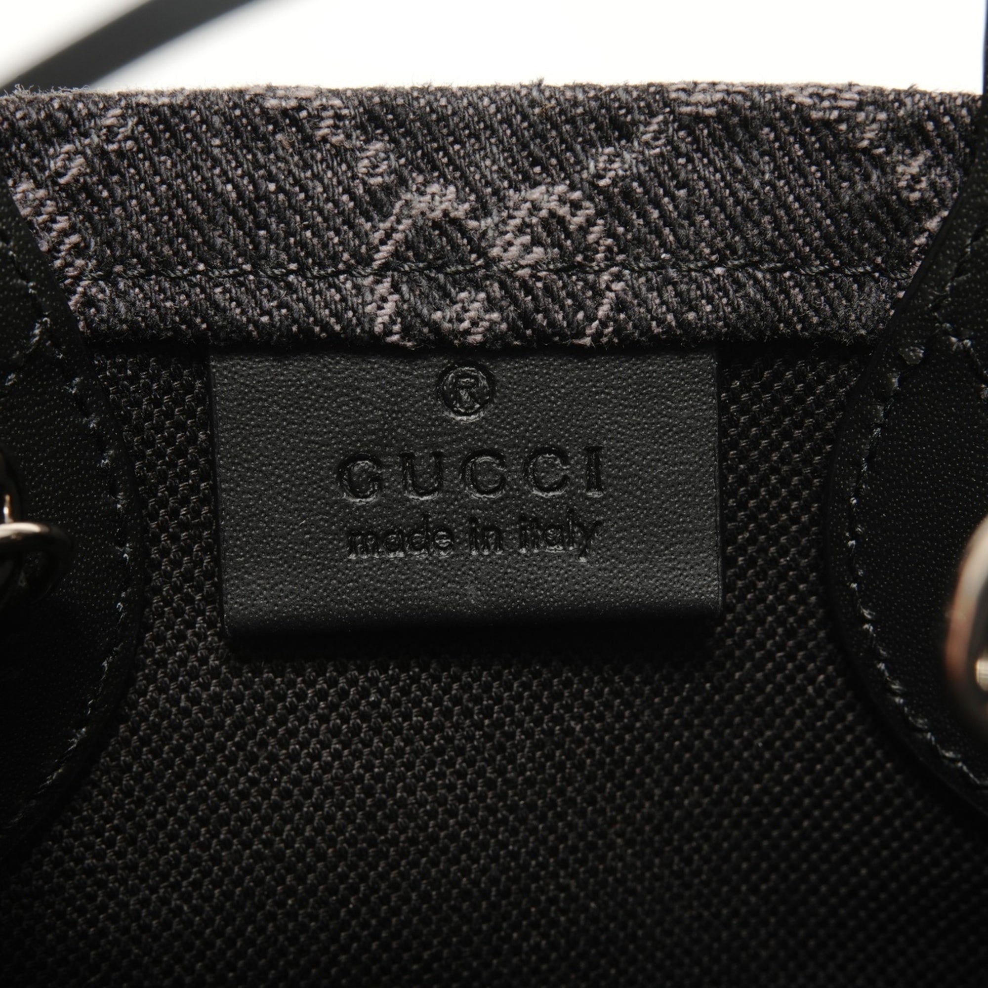 Gucci Black Denim Handbag (Pre-Owned)