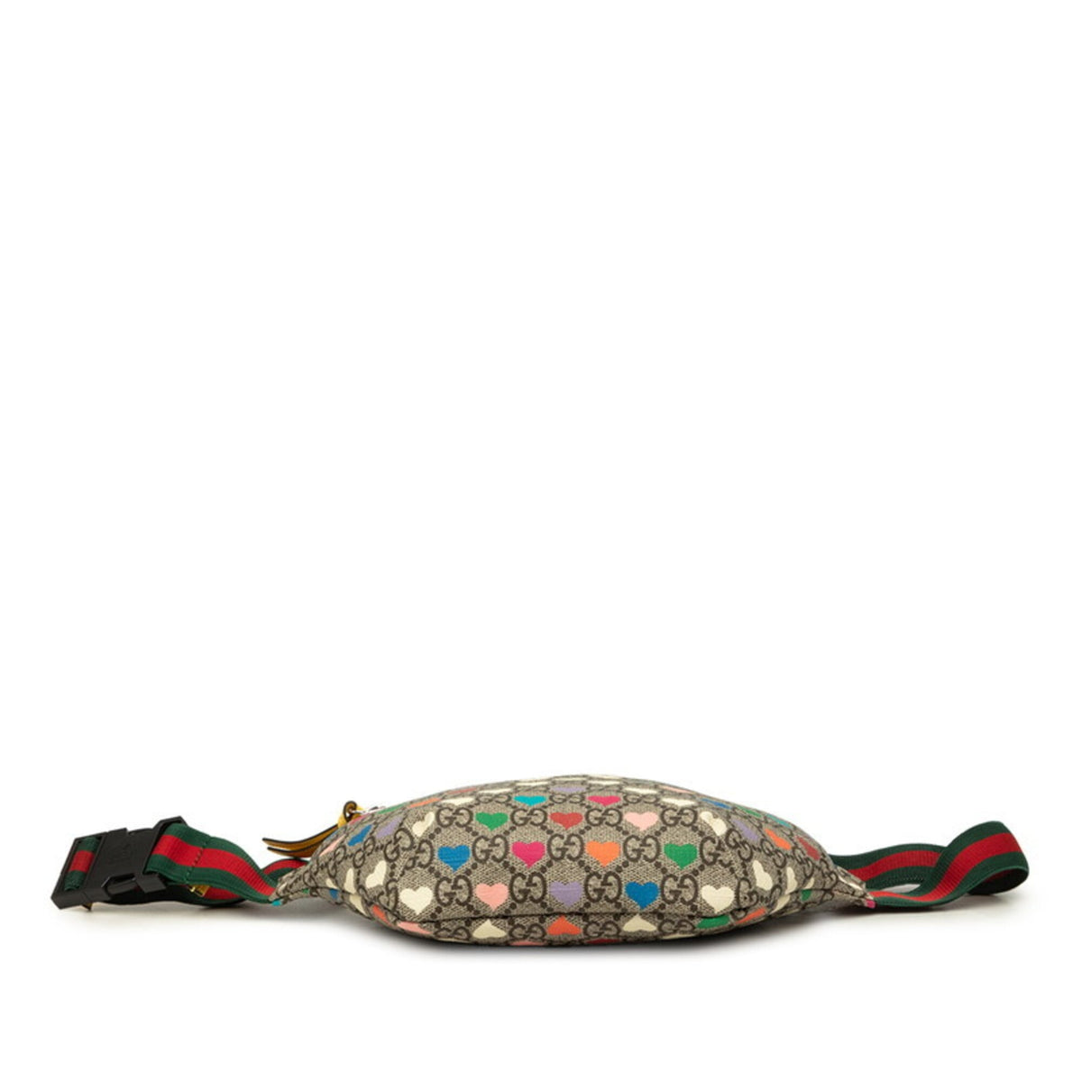Gucci Beige Multi-Color Pvc Leather Fanny Pack (Pre-Owned)