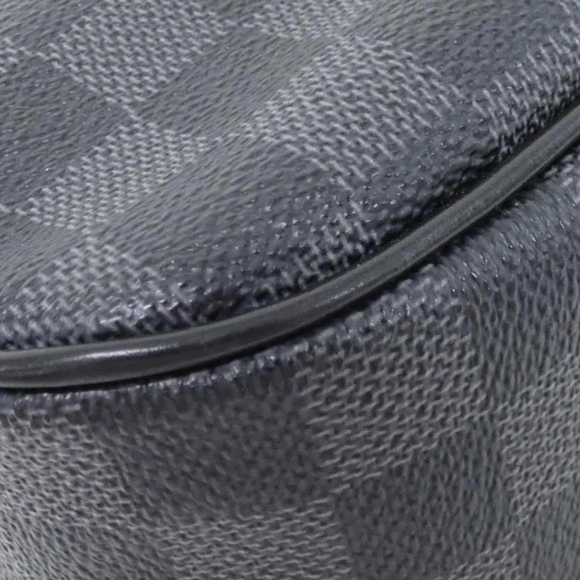 Louis Vuitton Graphite Coated Canvas Shoulder Bag (Pre-Owned)