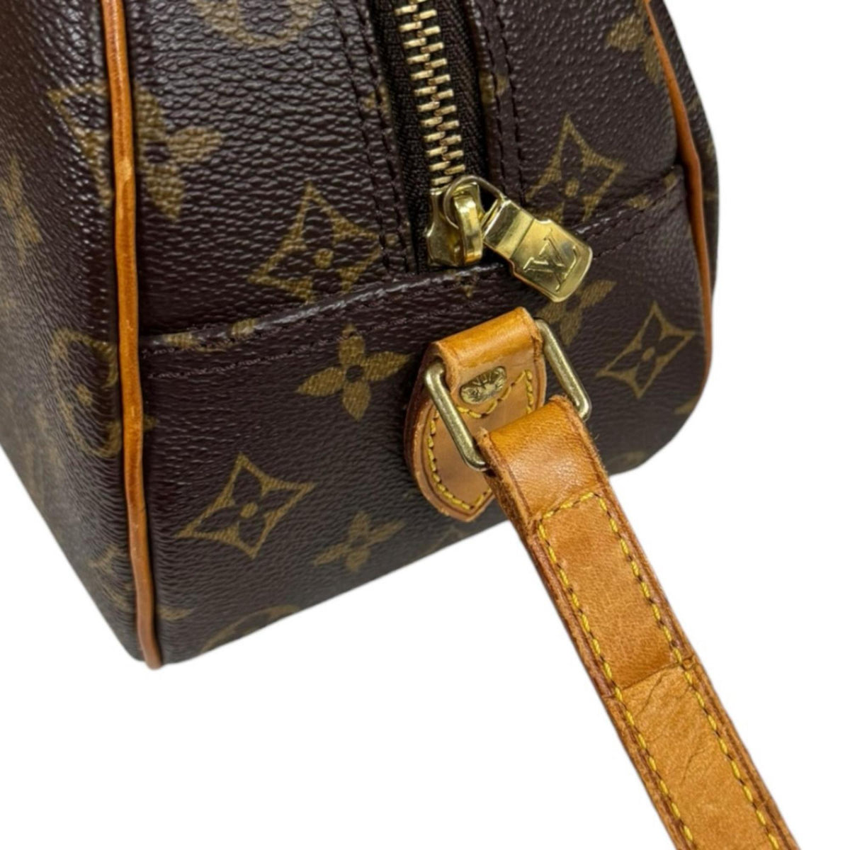 Louis Vuitton Monogram Brown Galle Monogram Or Monogram Shoulder Bag (Pre-Owned)