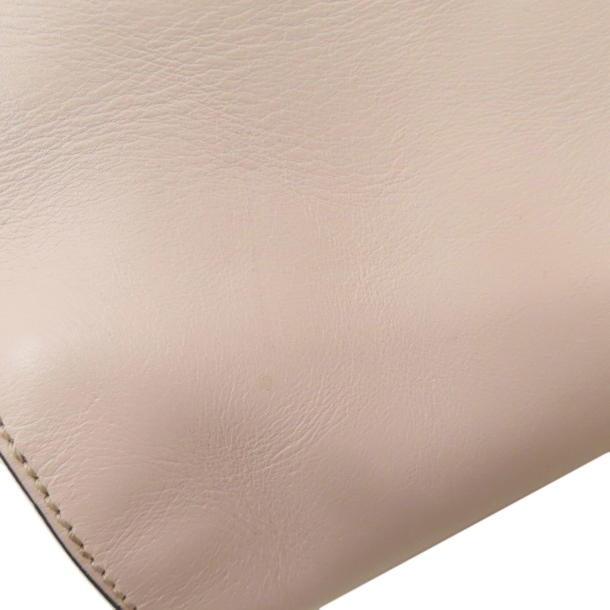 Tod's Pink Leather Tote Bag (Pre-Owned)