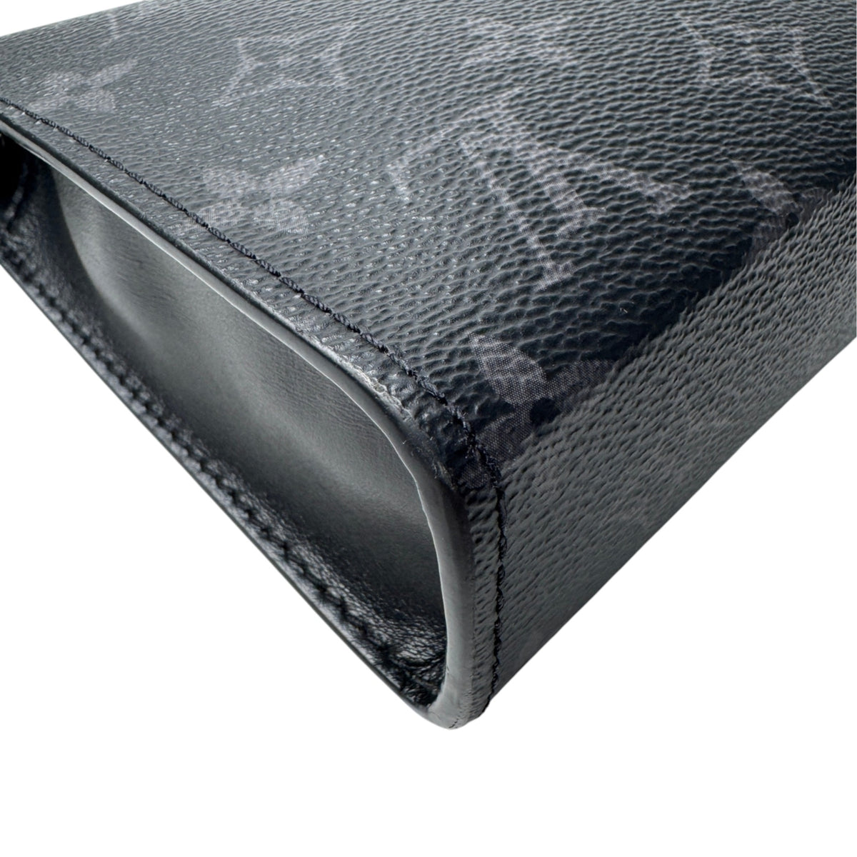 Louis Vuitton Black Monogram Eclipse Shoulder Bag (Pre-Owned)