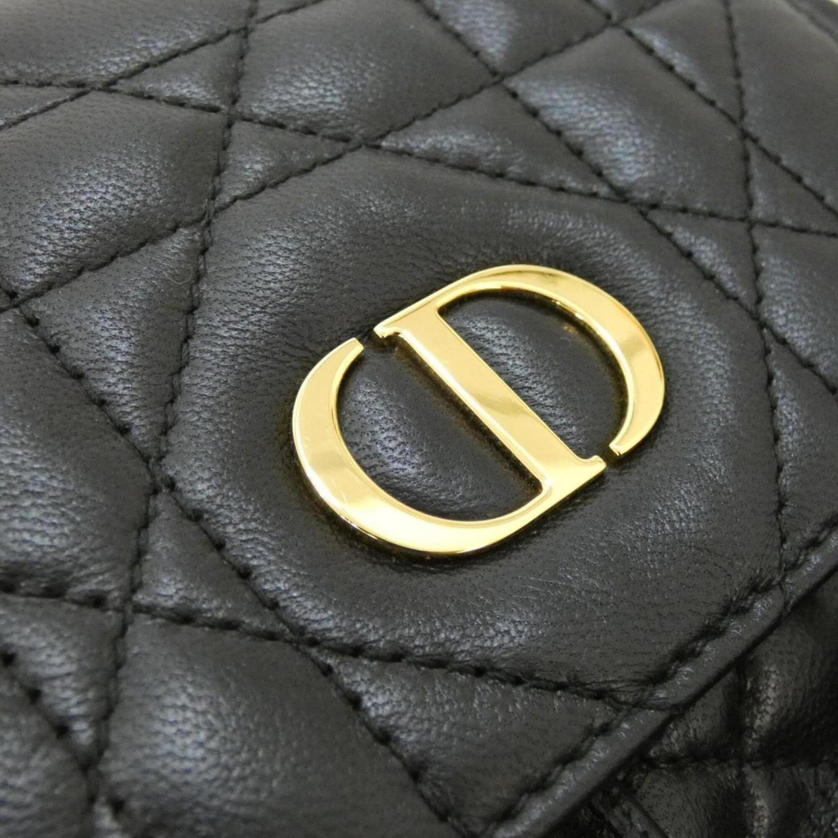Christian Dior Black Leather Backpack (Pre-Owned)