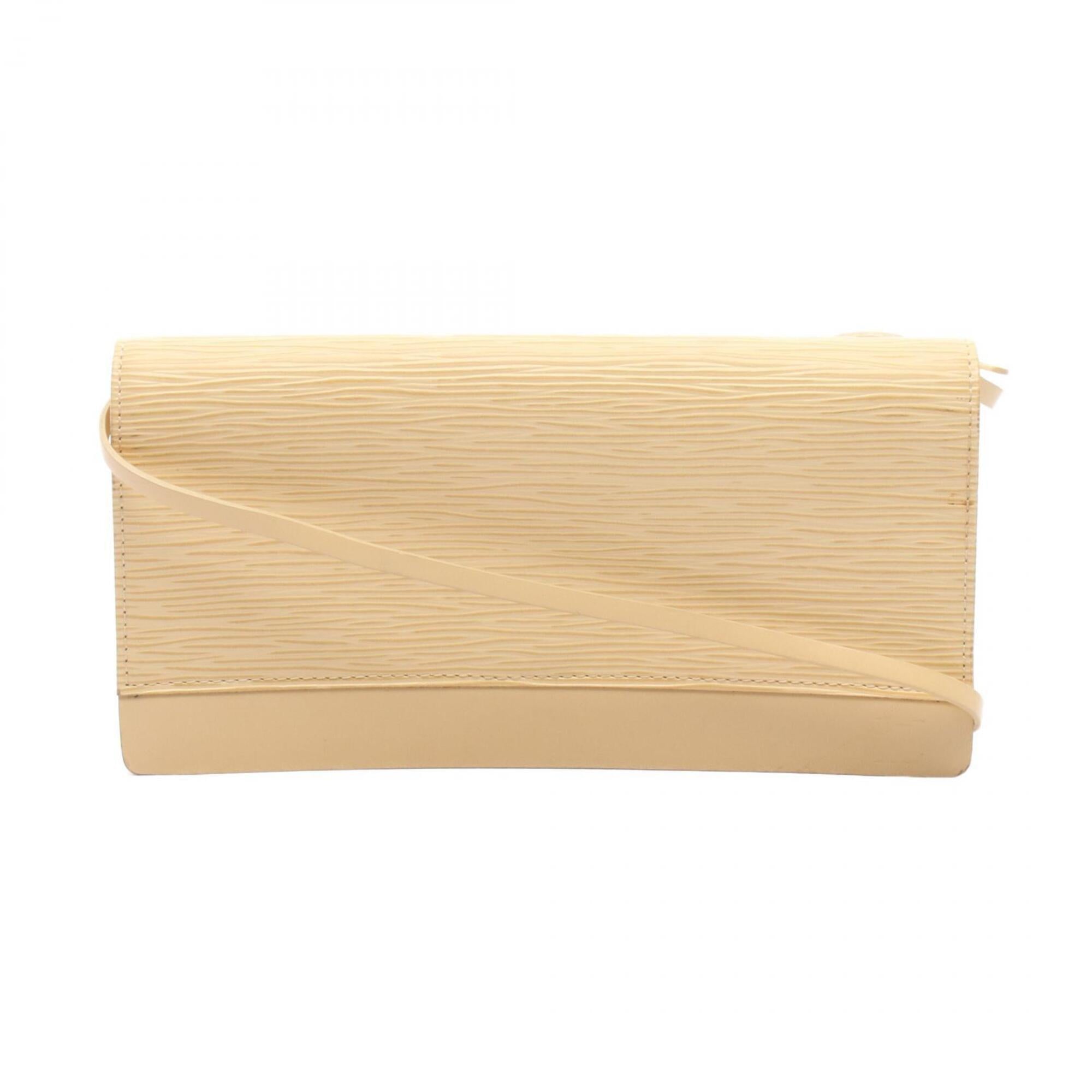 Louis Vuitton Ivory Epi Leather Handbag Shoulder Bag (Pre-Owned)