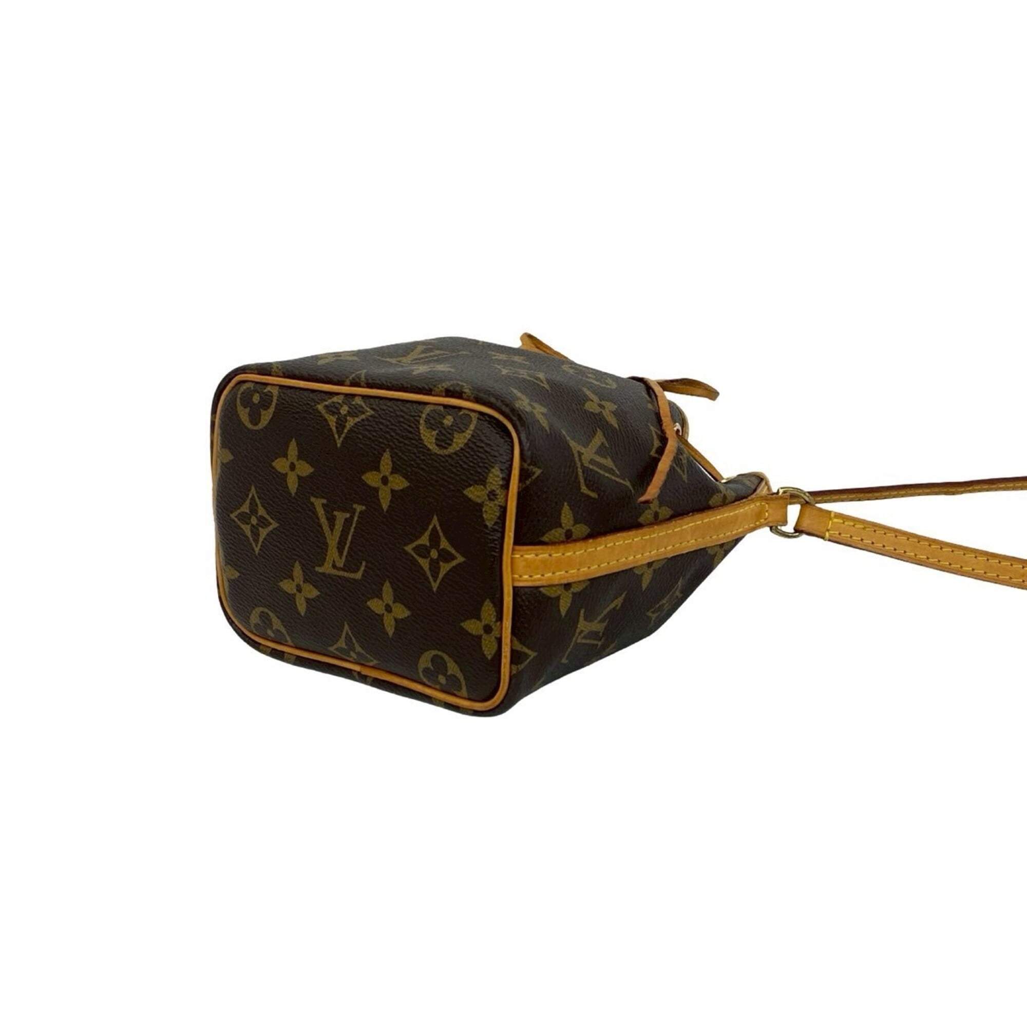 Louis Vuitton Brown Leather Pvc Pochette Shoulder Bag (Pre-Owned)