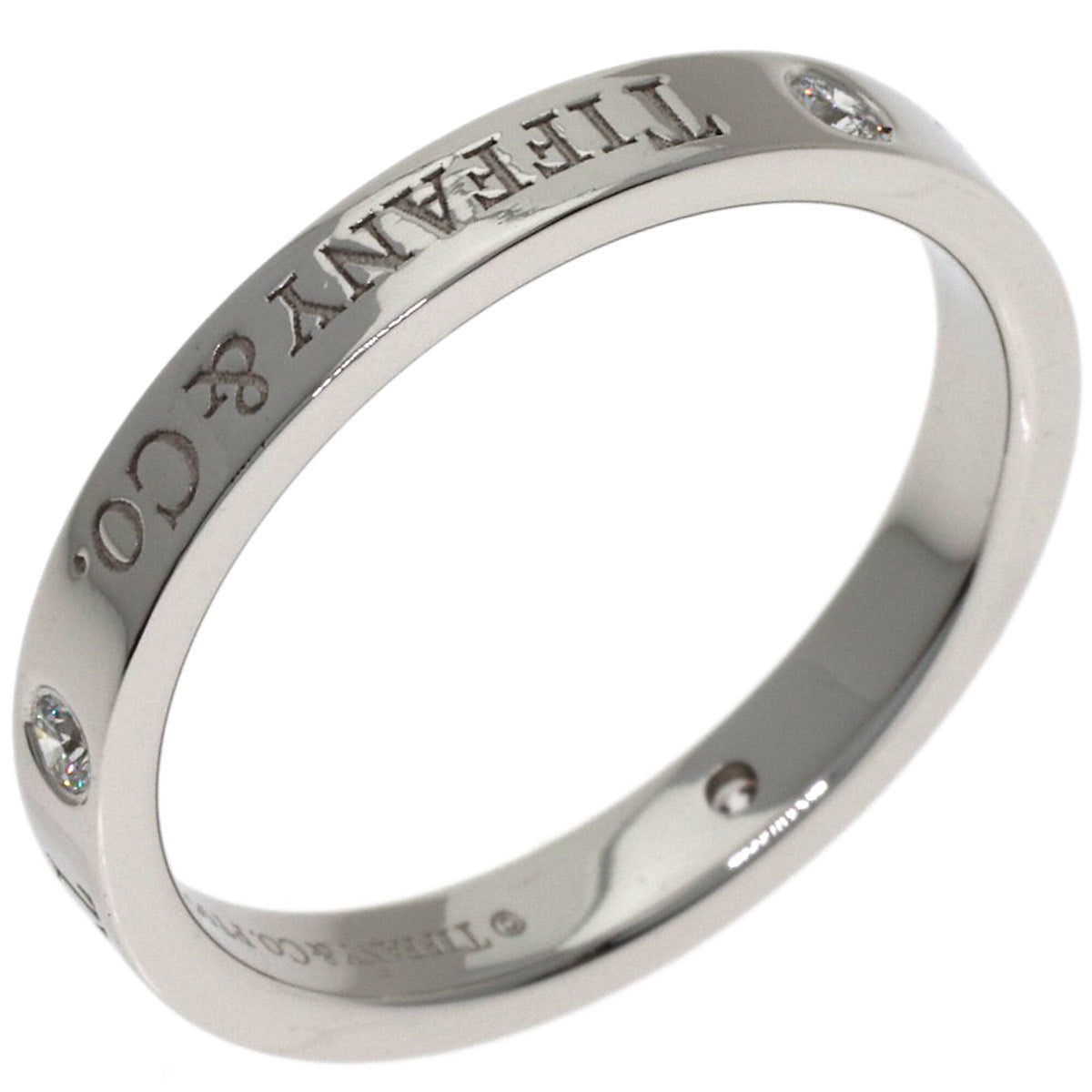Tiffany Platinum 950 Band Ring (Pre-Owned)