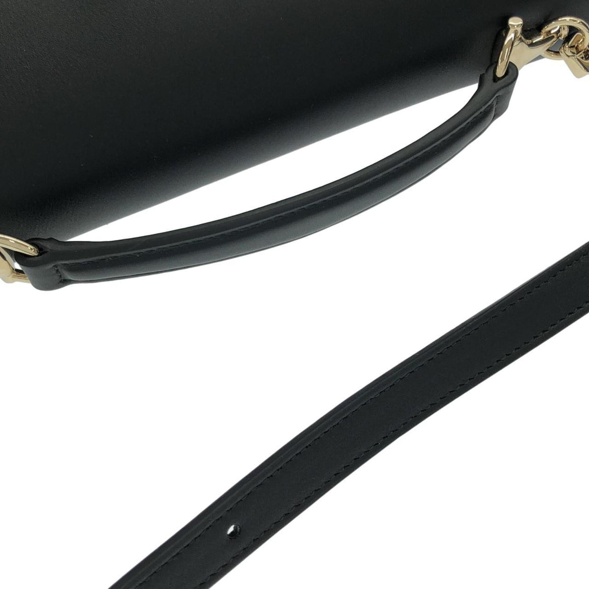 Gucci Black Leather Handbag (Pre-Owned)