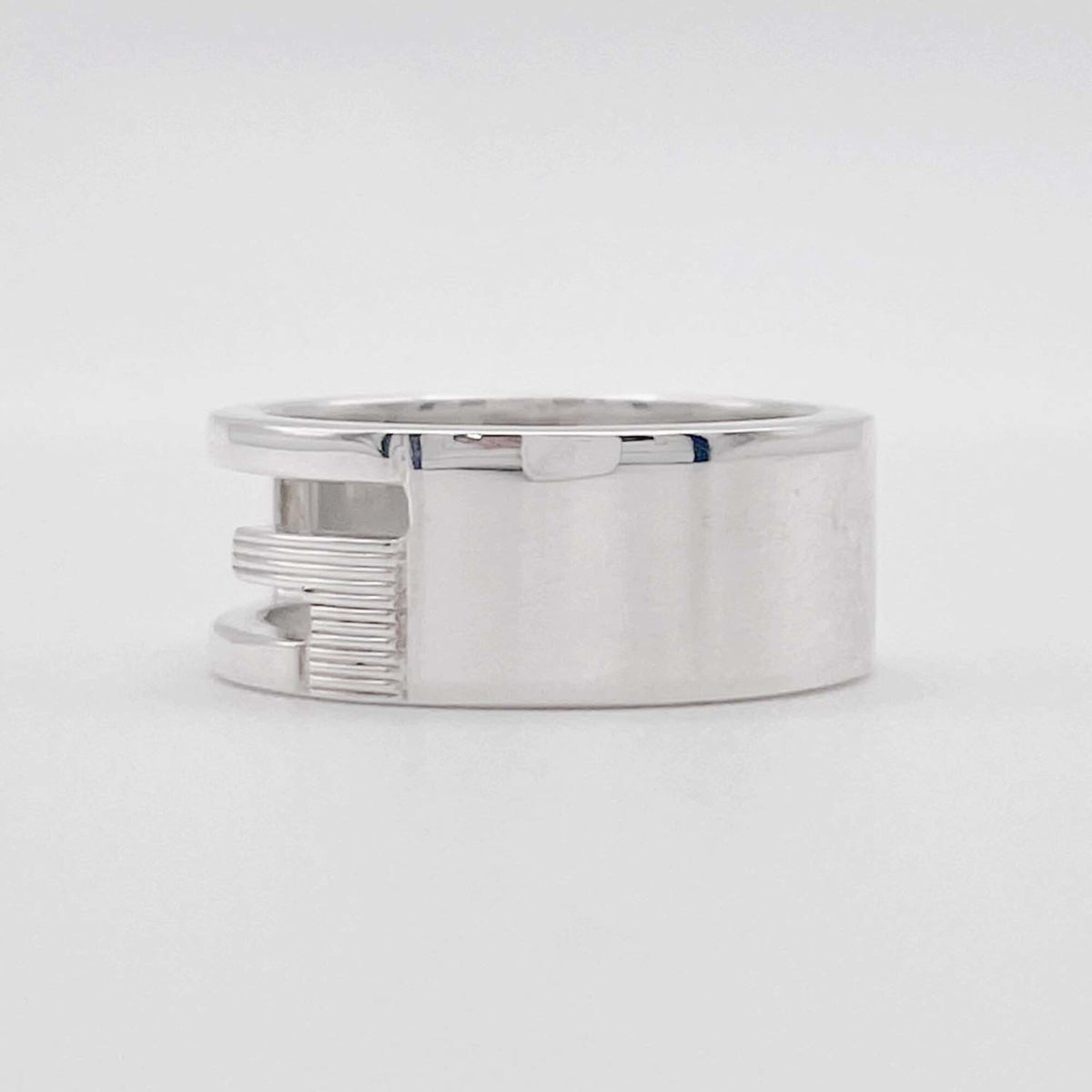 Gucci Silver Silver 925 Band Ring (Pre-Owned)