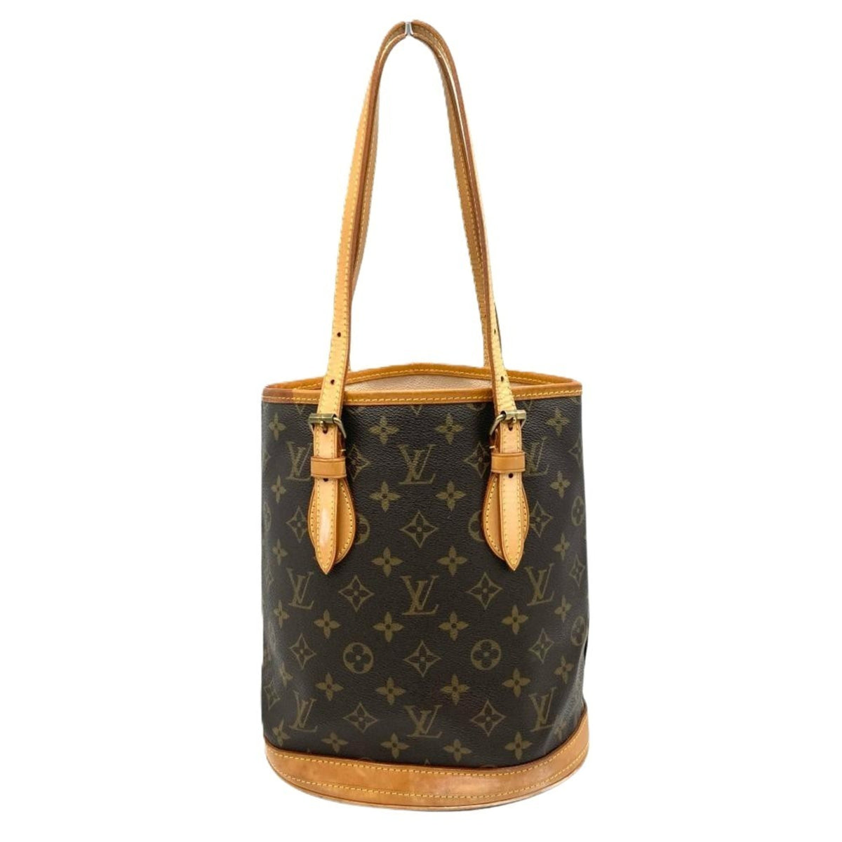 Louis Vuitton Brown Monogram Canvas Handbag Tote Bag (Pre-Owned)