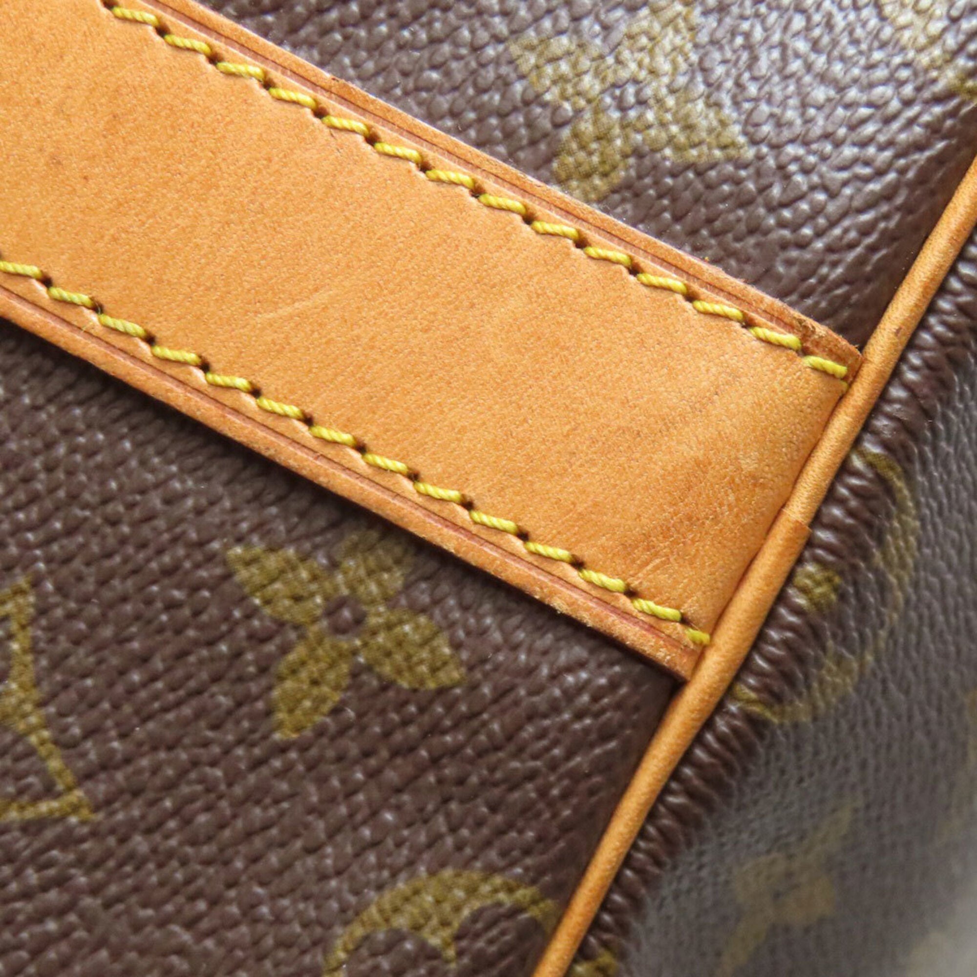 Louis Vuitton Brown Monogram Monogram Canvas Boston Bag (Pre-Owned)