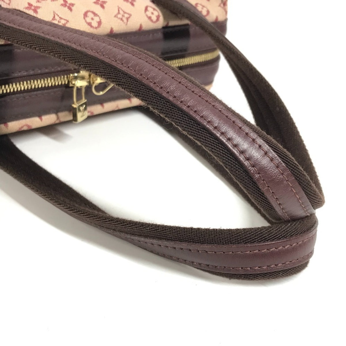 Louis Vuitton Cerise Red Color Monogram Mini Boston Bag Handbag (Pre-Owned)
