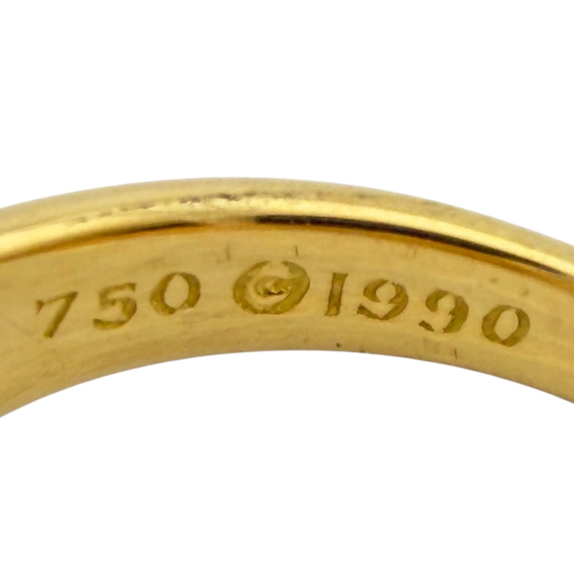 Tiffany Gold Yellow Gold (18K) Band Ring (Pre-Owned)