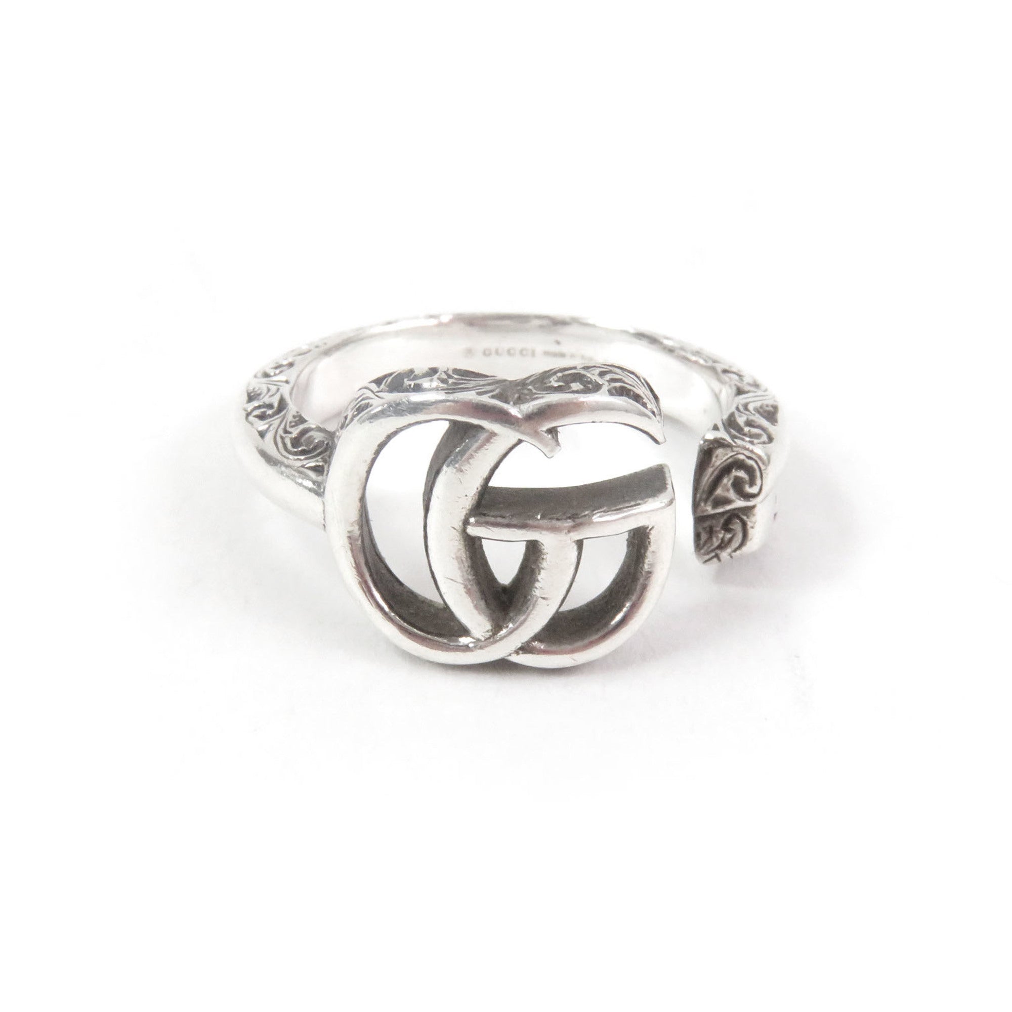 Gucci Silver Silver 925 Band Ring (Pre-Owned)