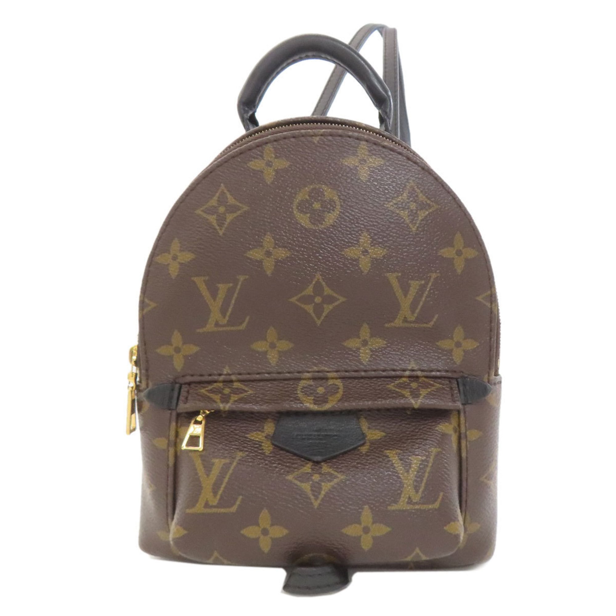 Louis Vuitton Monogram Black Pvc Backpack (Pre-Owned)