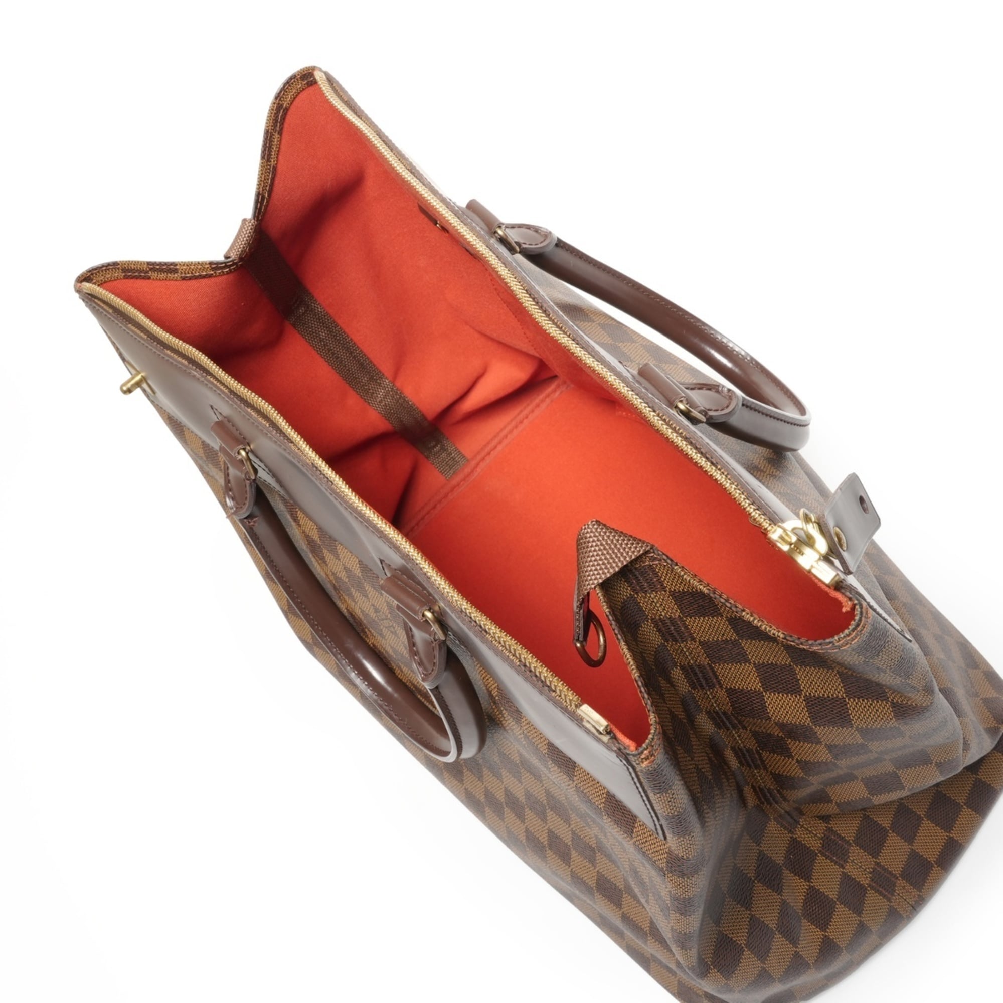 Louis Vuitton Damier Brown Boston Bag (Pre-Owned)