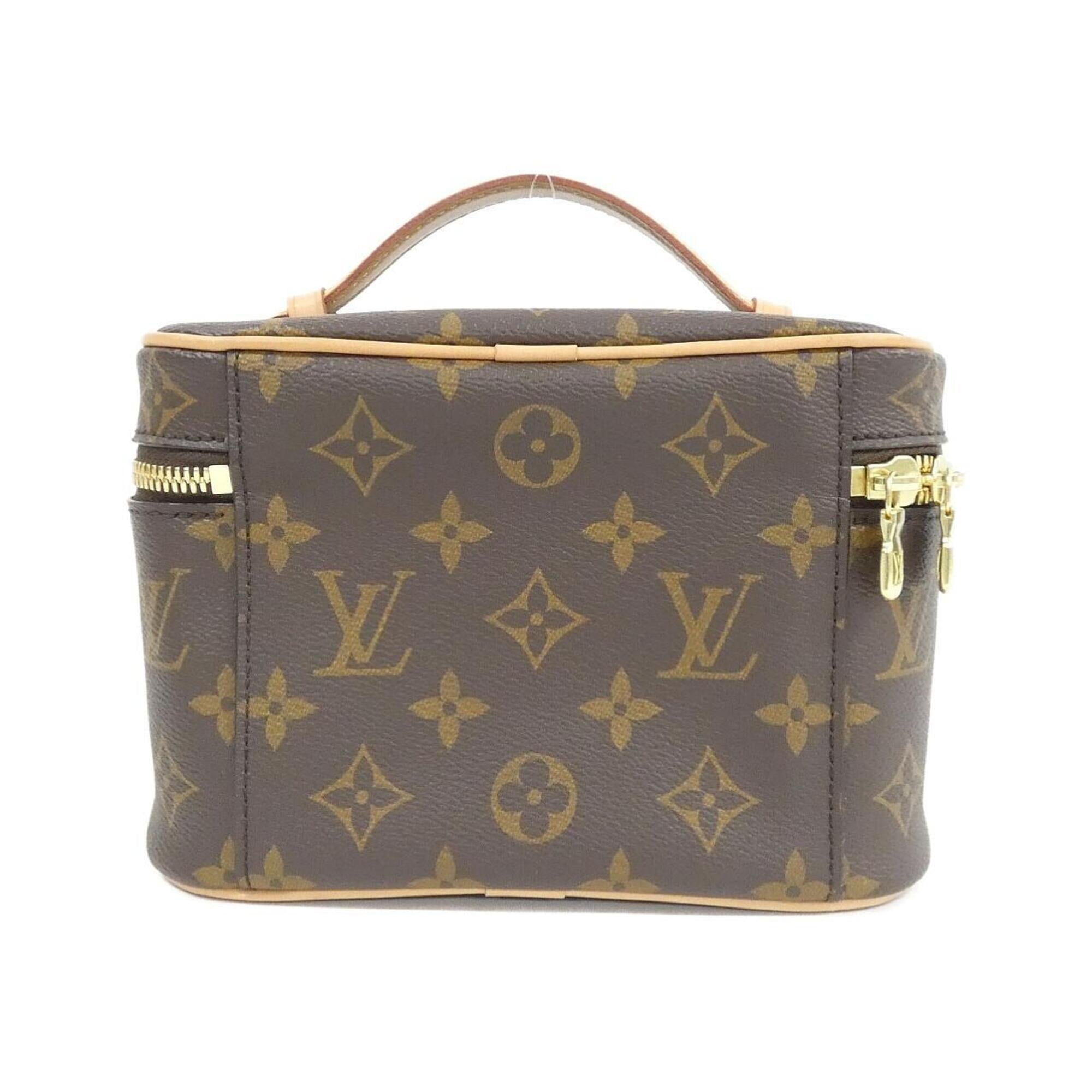 Louis Vuitton Brown Coated Canvas Handbag (Pre-Owned)