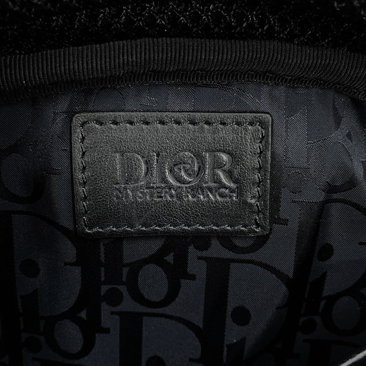 Christian Dior Black Nylon Canvas Leather Handbag Shoulder Bag (Pre-Owned)