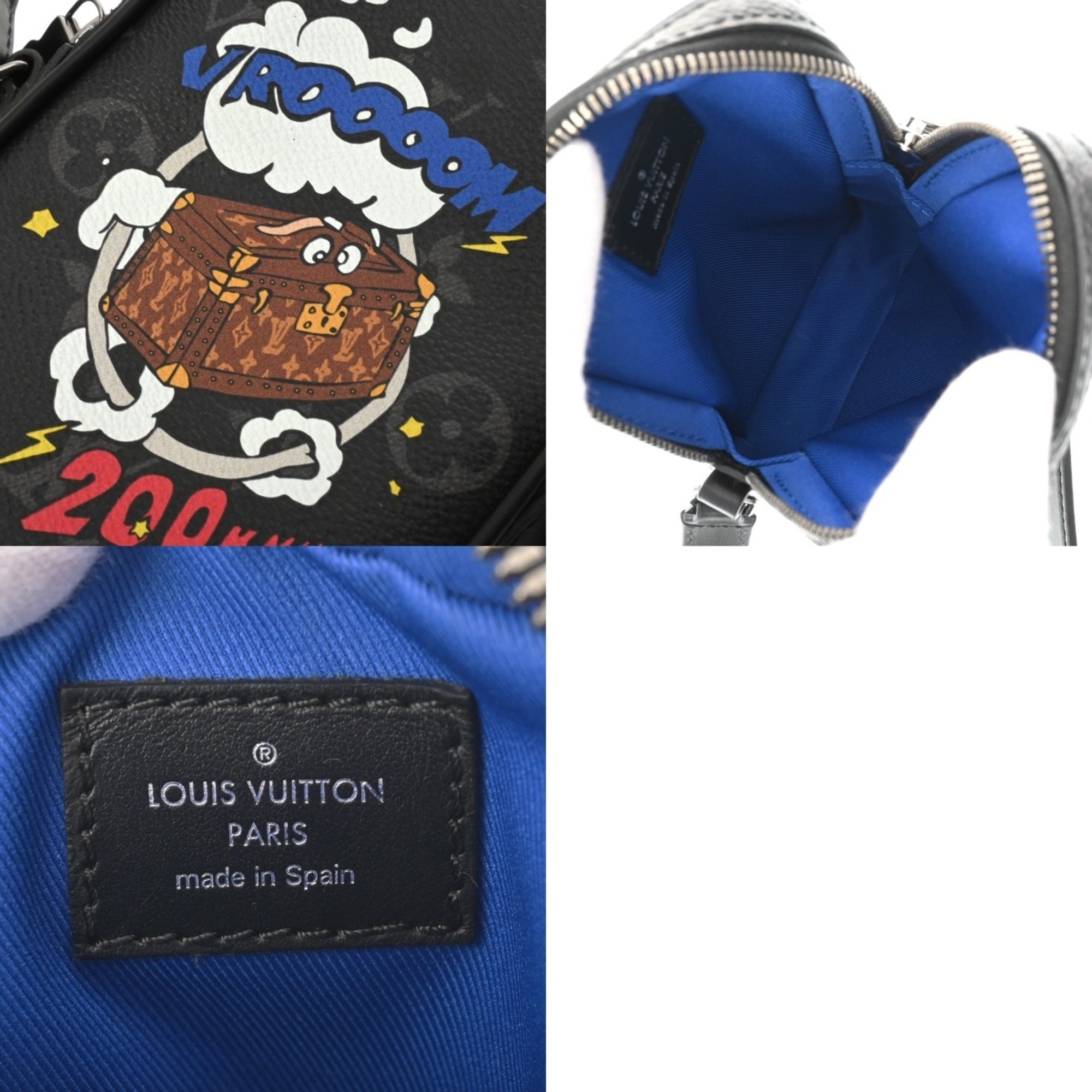 Louis Vuitton Black Monogram Eclipse Canvas Shoulder Bag (Pre-Owned)