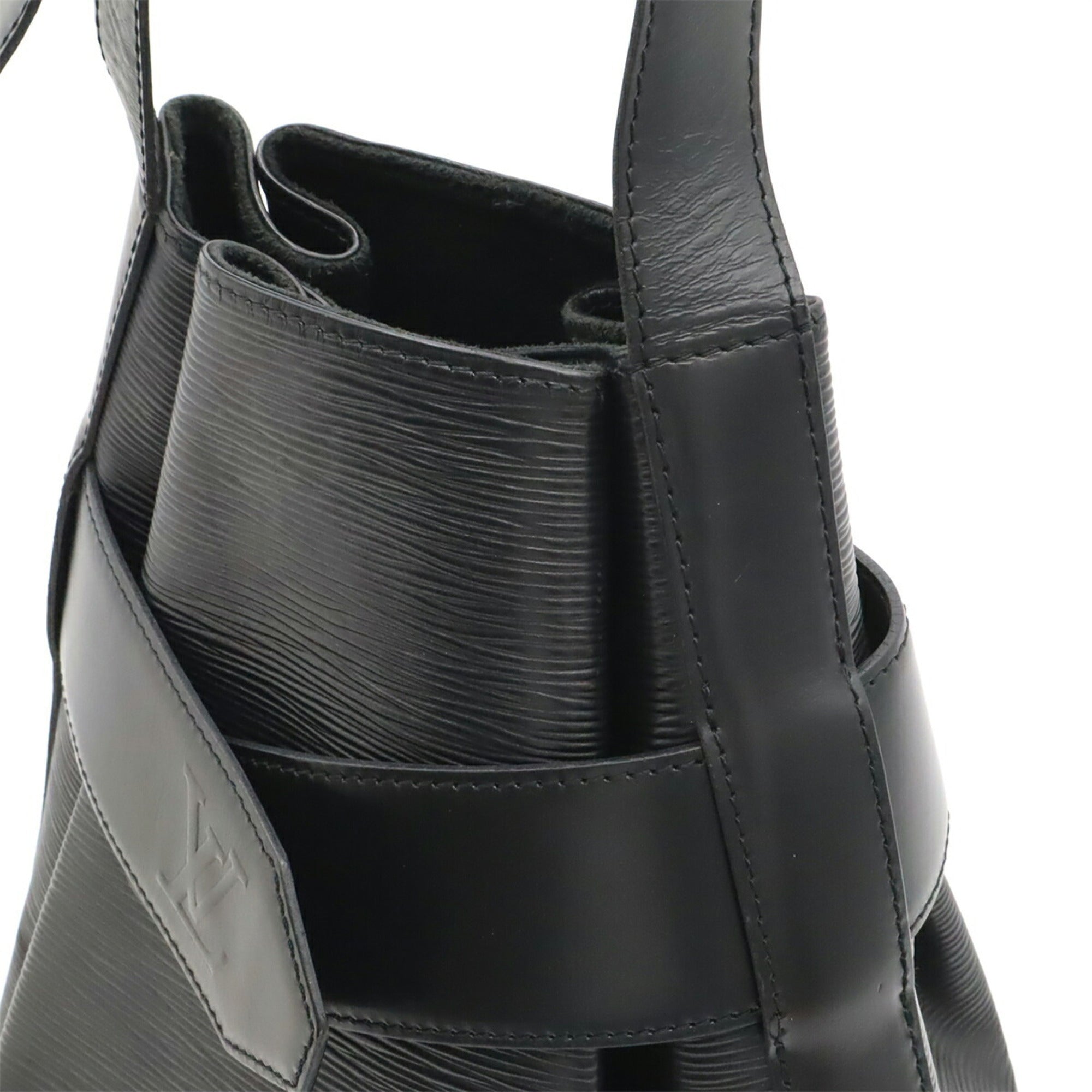Louis Vuitton Noir Epi Leather Shoulder Bag (Pre-Owned)