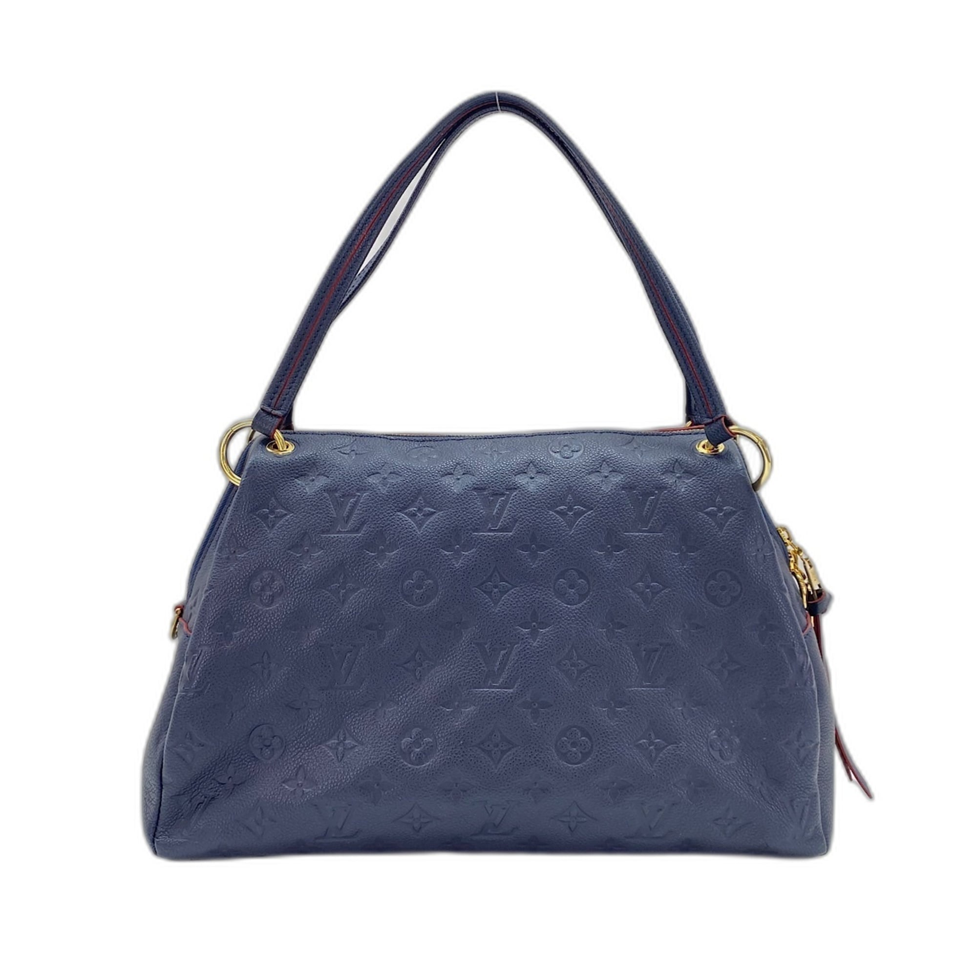 Louis Vuitton Navy Handbag (Pre-Owned)