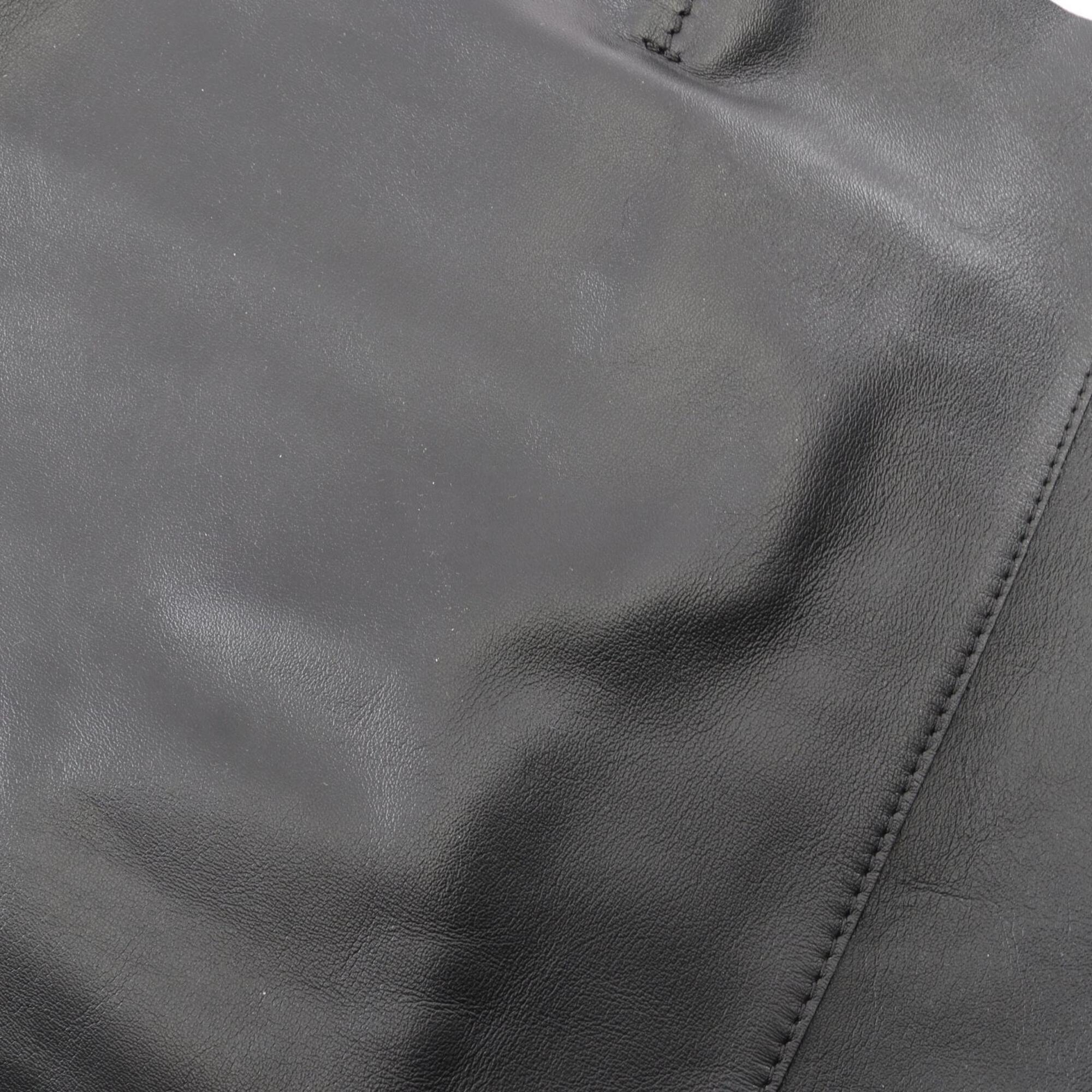 Celine Black Leather Handbag Tote Bag (Pre-Owned)