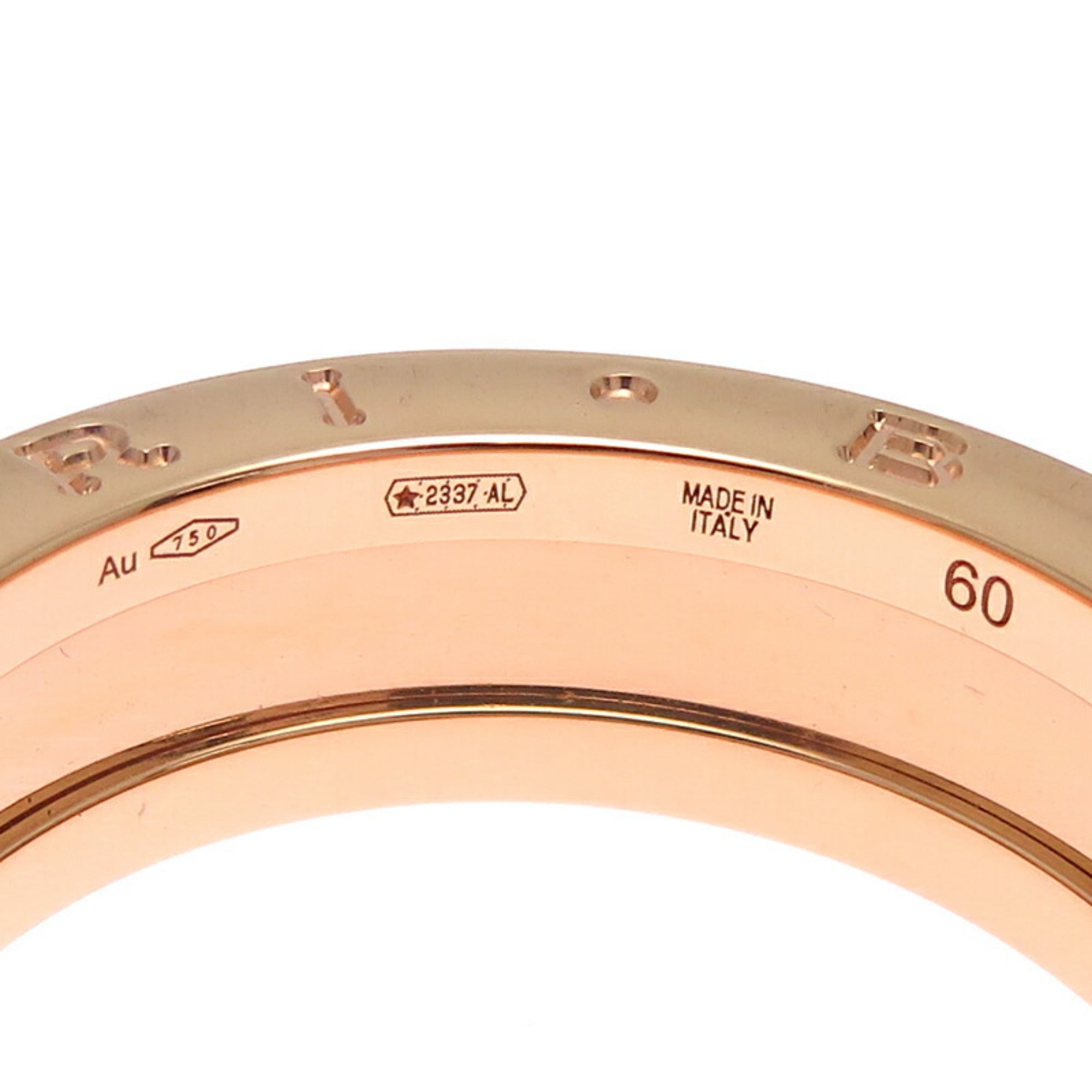 Bvlgari Pink Gold Pink Gold (18K) Band Ring (Pre-Owned)