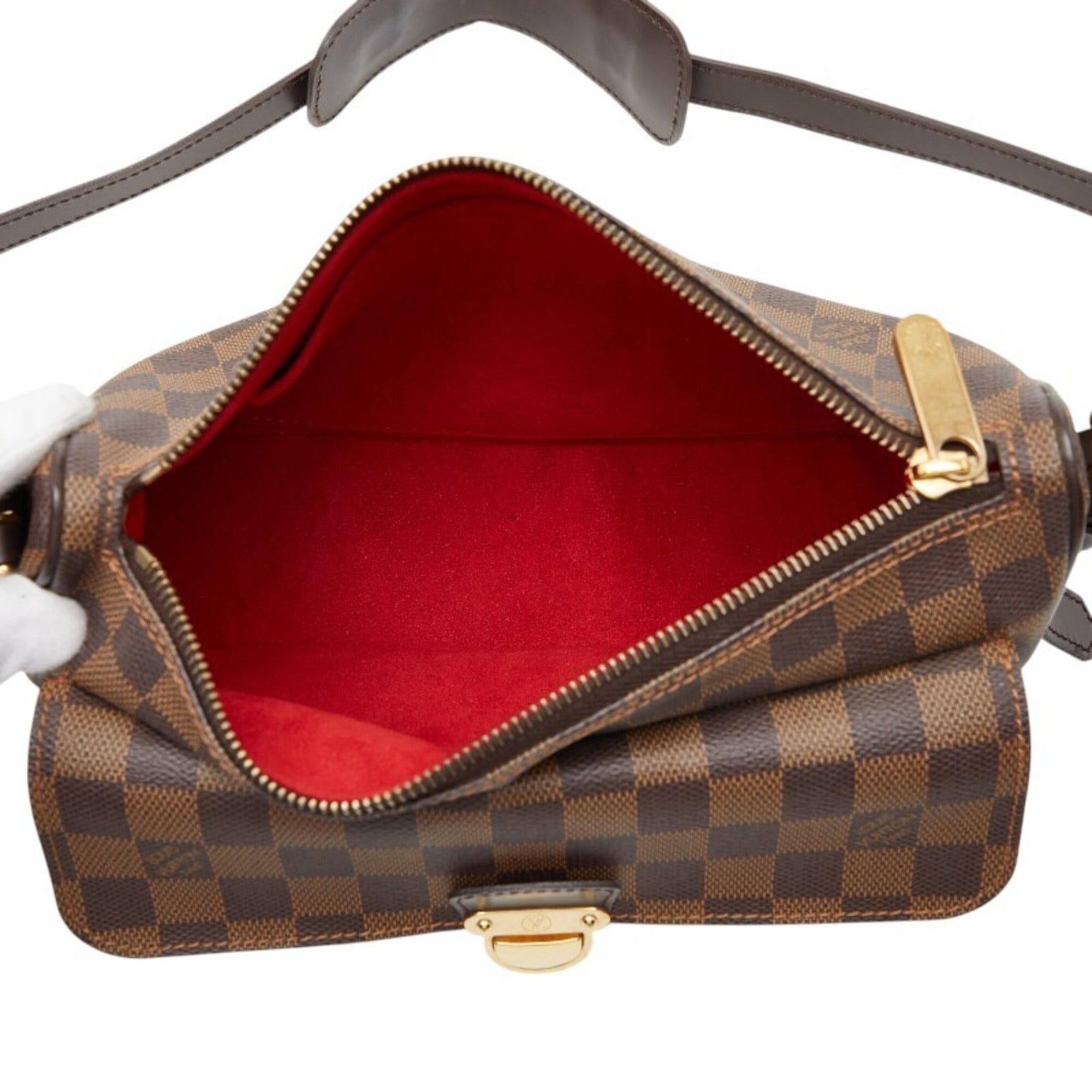 Louis Vuitton Damier Brown Pvc Leather Shoulder Bag (Pre-Owned)