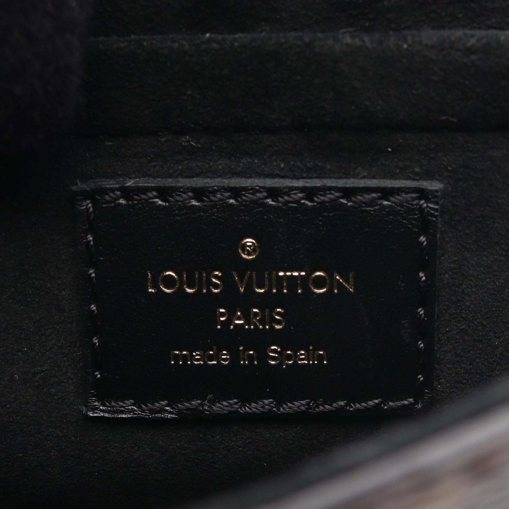 Louis Vuitton Brown Monogram Reverse Coated Canvas Leather Handbag (Pre-Owned)